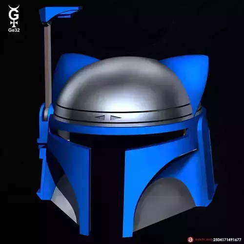 JANGO FETT CAT - Helmet 3D print model