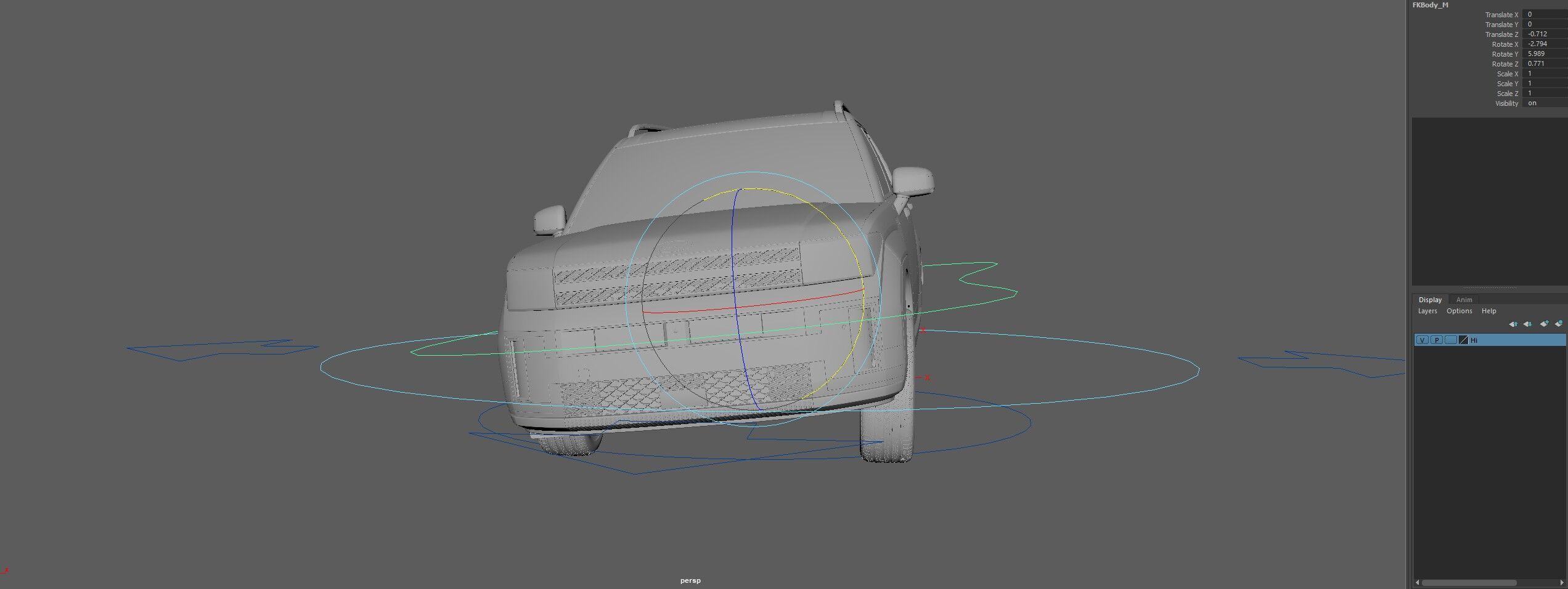 Hyundai Santa Fe 2024 -photoreal-Rigged and Render Ready 3D model_19