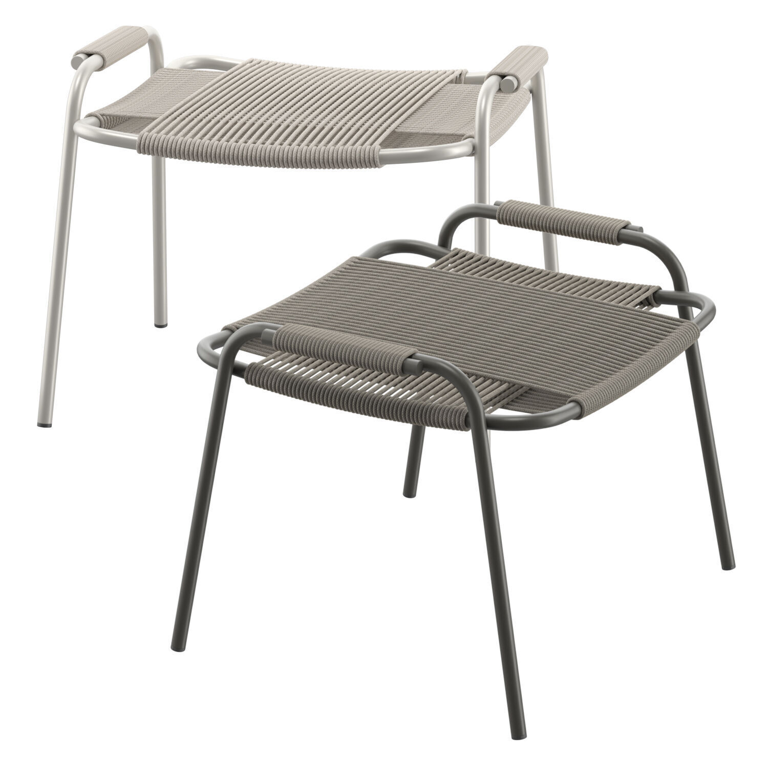 UNOPIU Coco footstool Low-poly 3D model