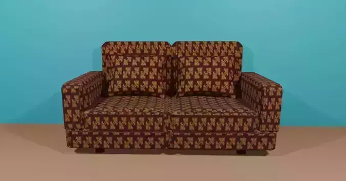 Sofa with Pillows
