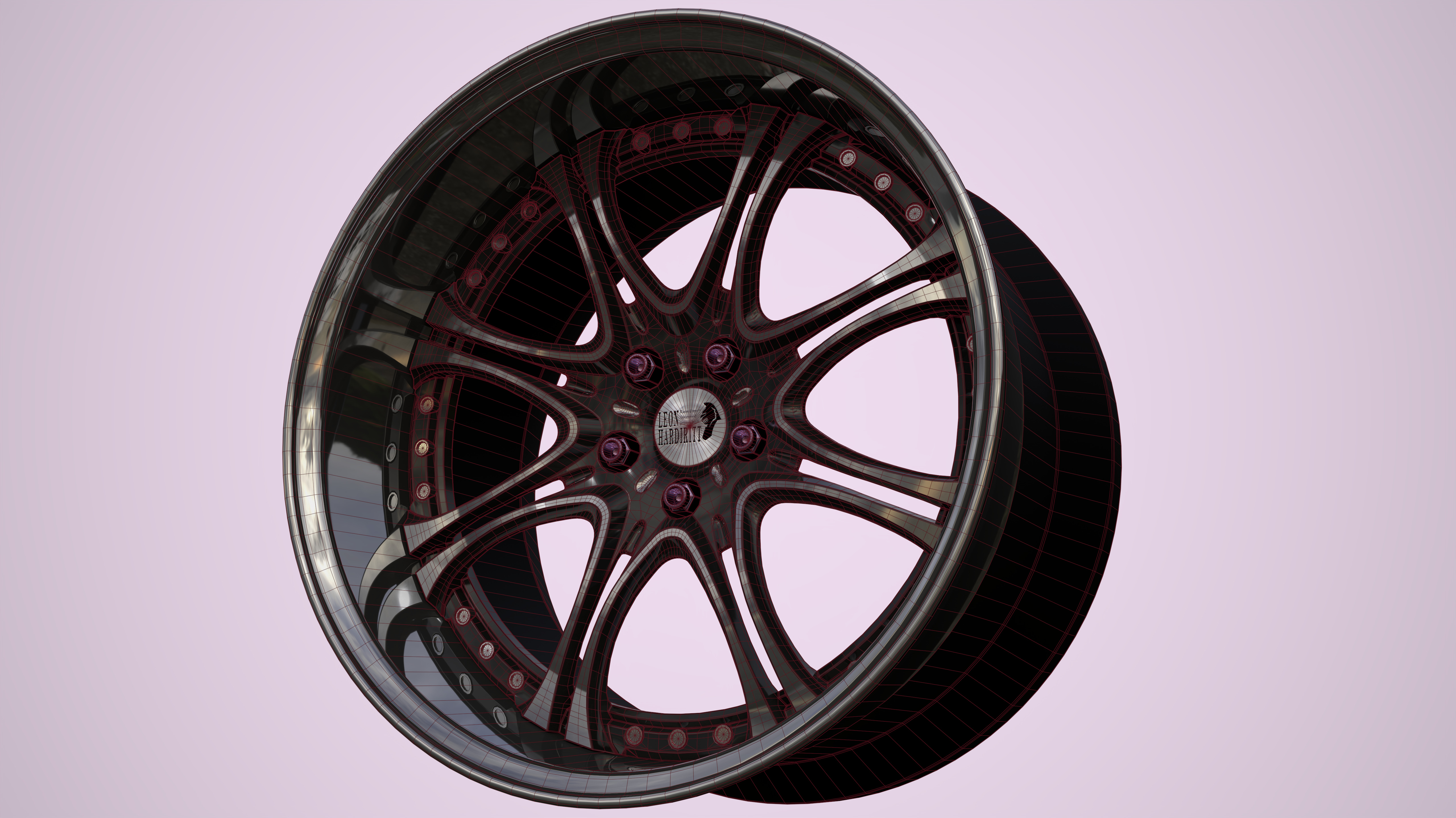 Leon Hardiritt Adel Low-poly 3D model_9