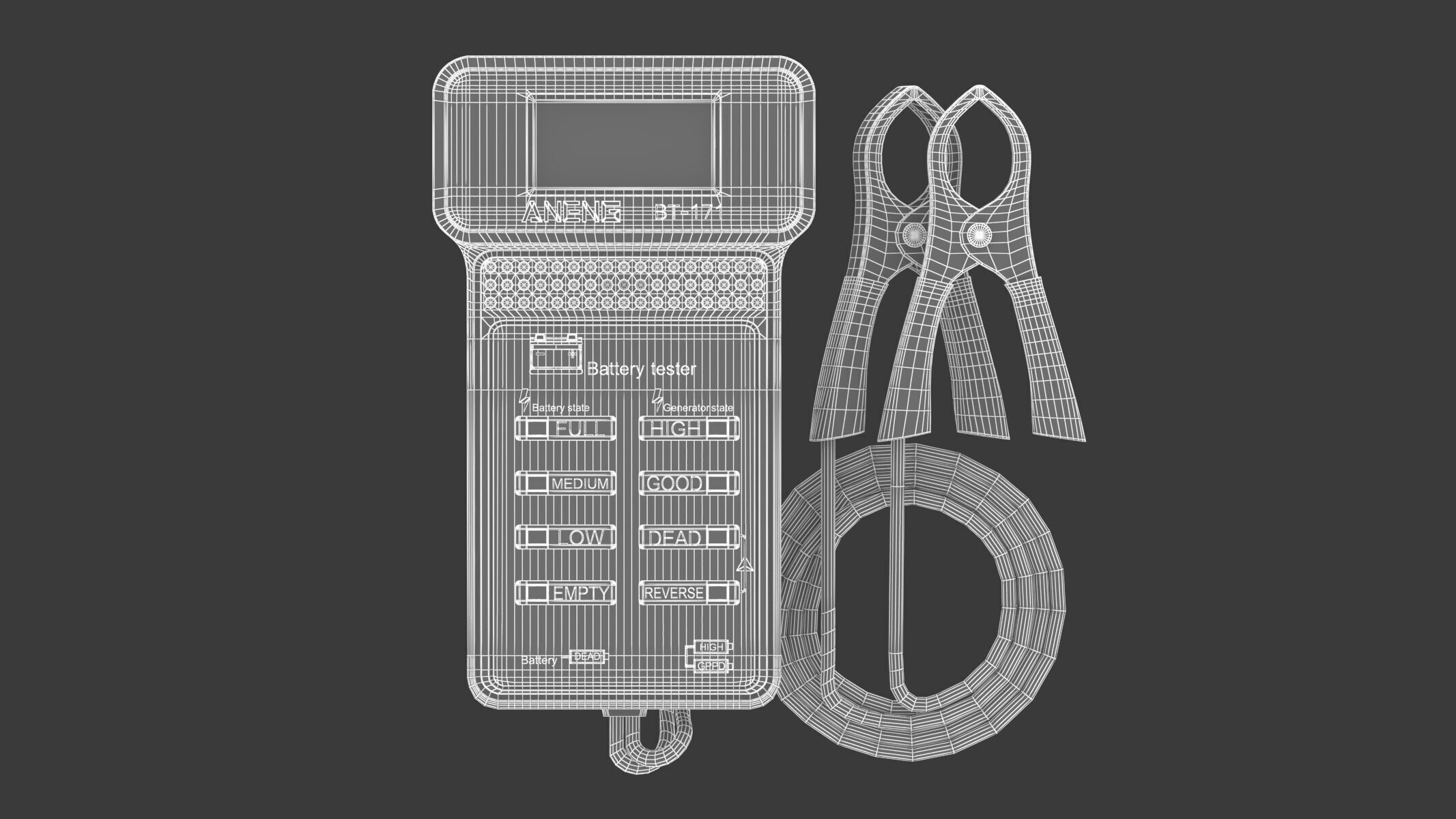 Garage Battery Tester 3D model_17