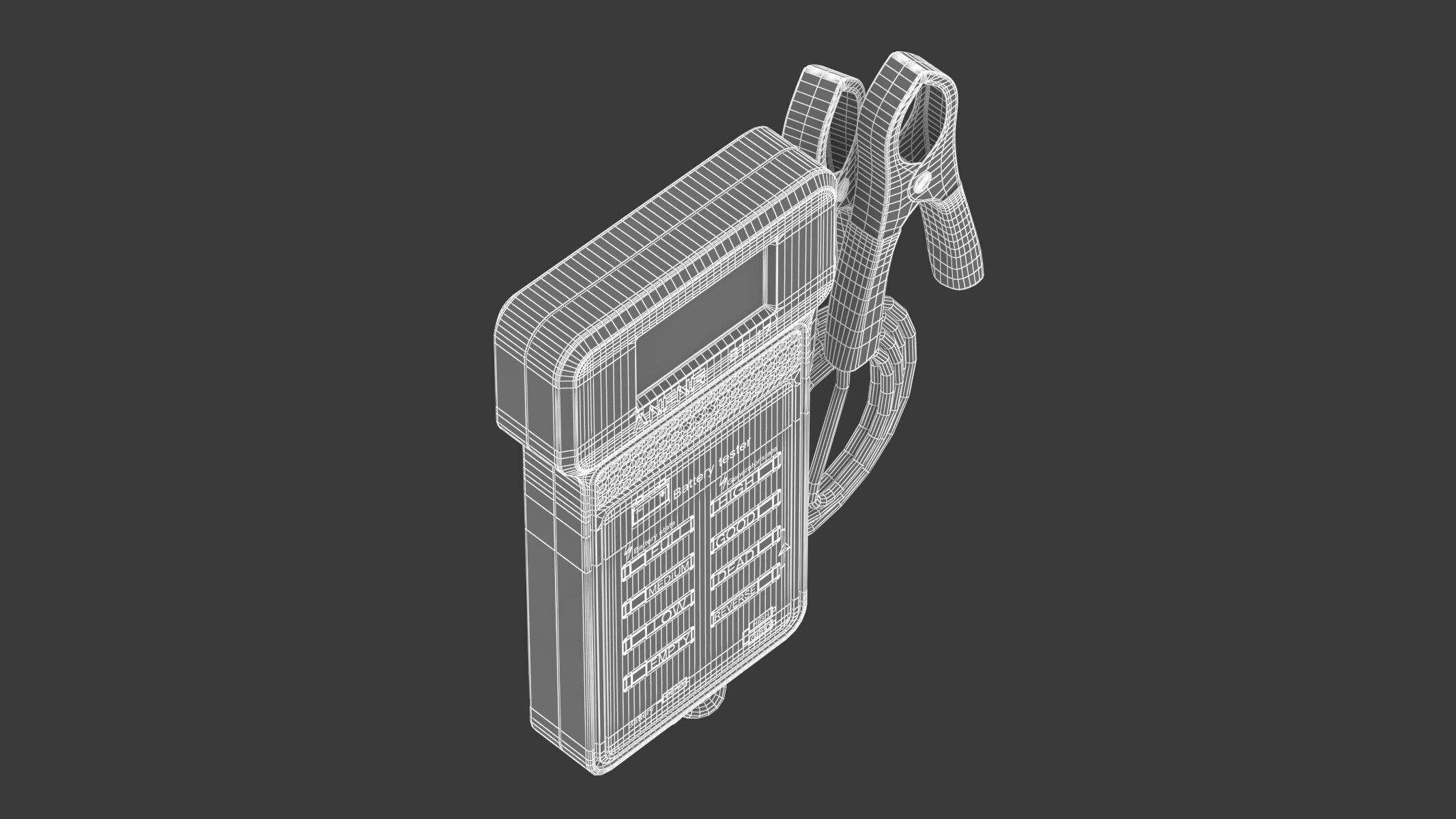 Garage Battery Tester 3D model_18