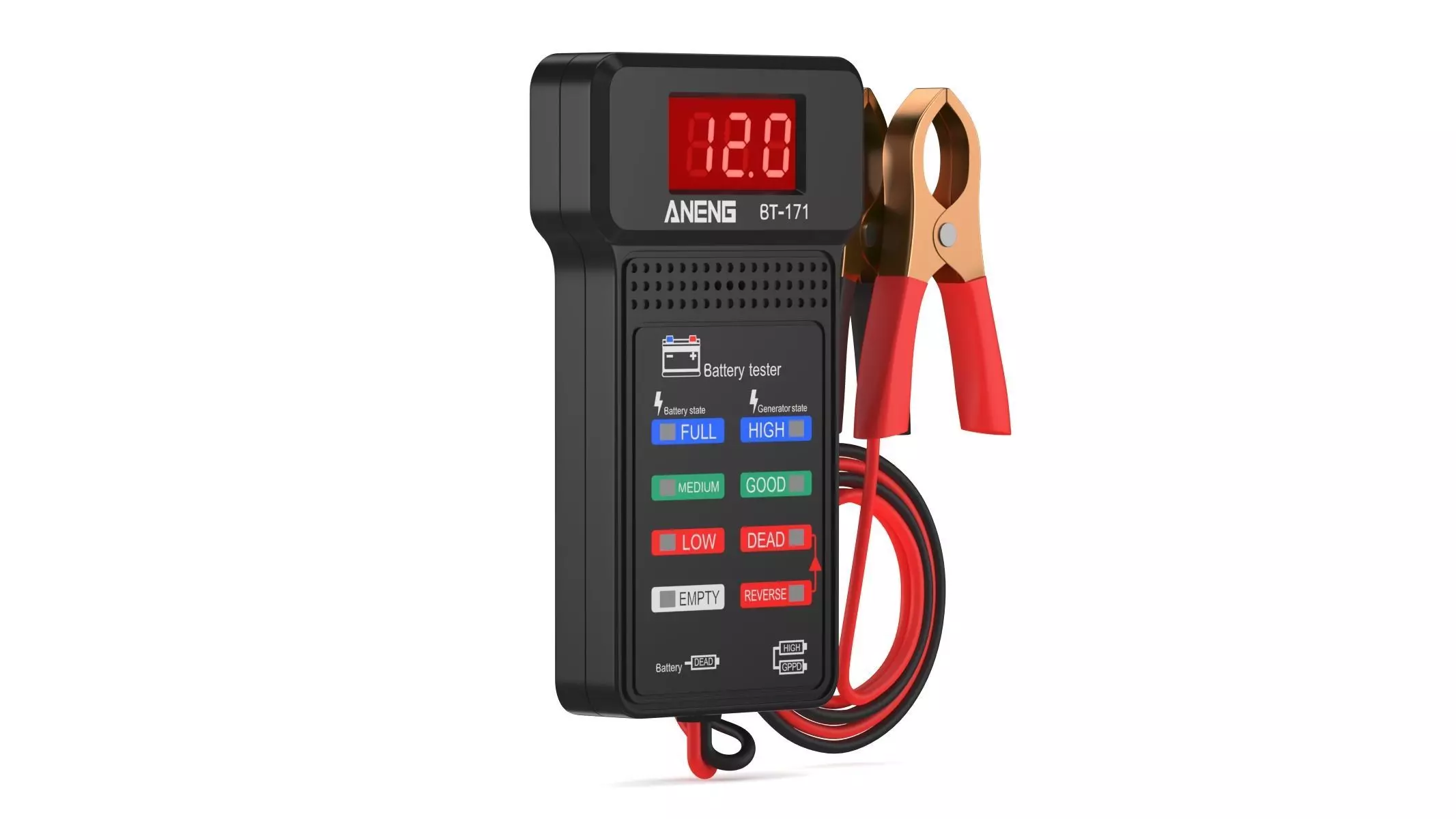Garage Battery Tester 3D model_0