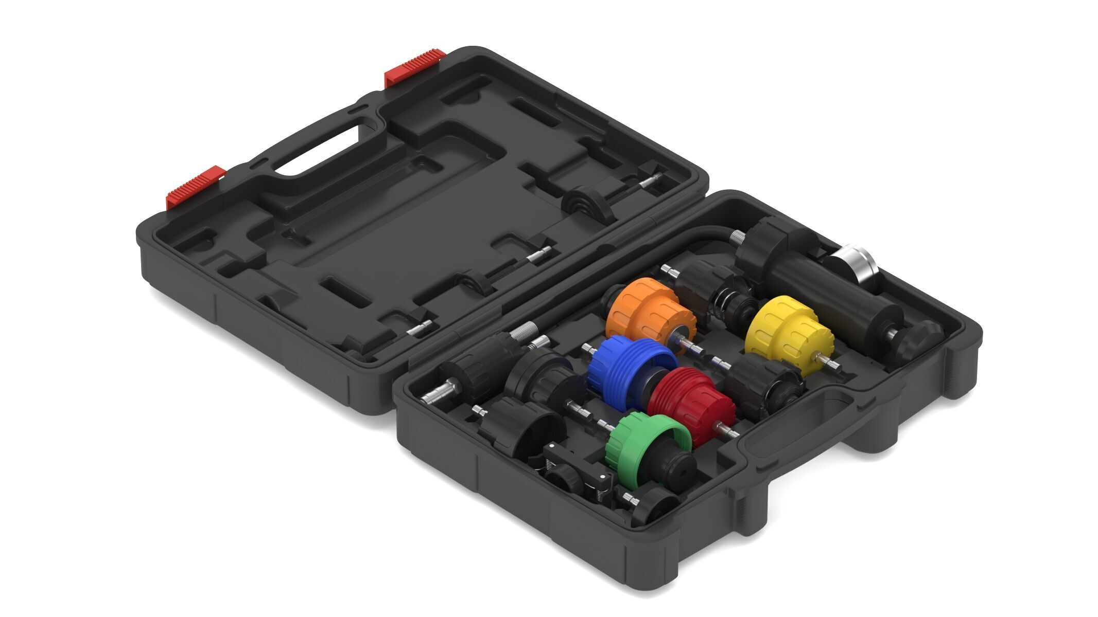 Garage Radiator Pressure Test Kit 3D model_2