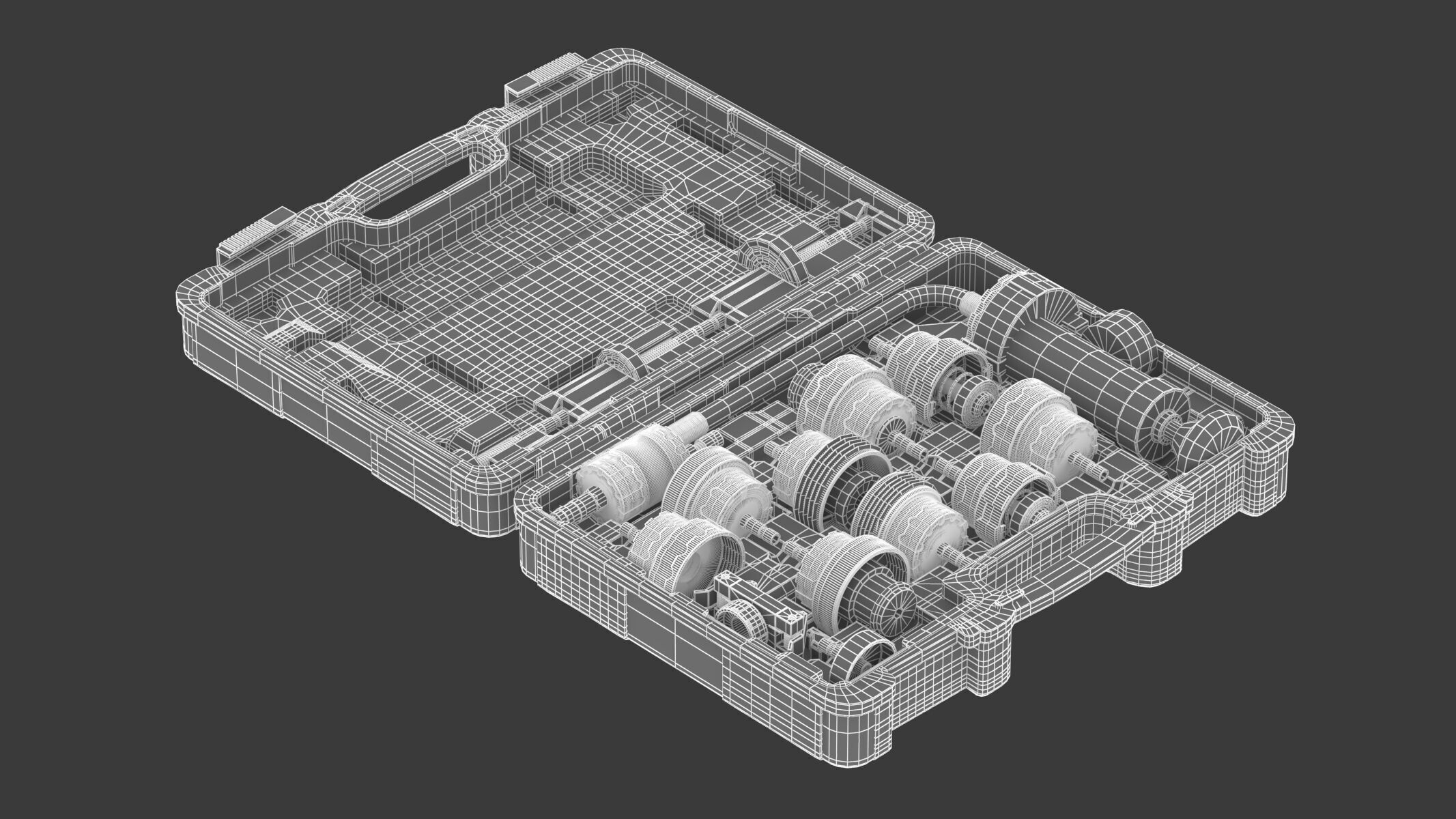 Garage Radiator Pressure Test Kit 3D model_12
