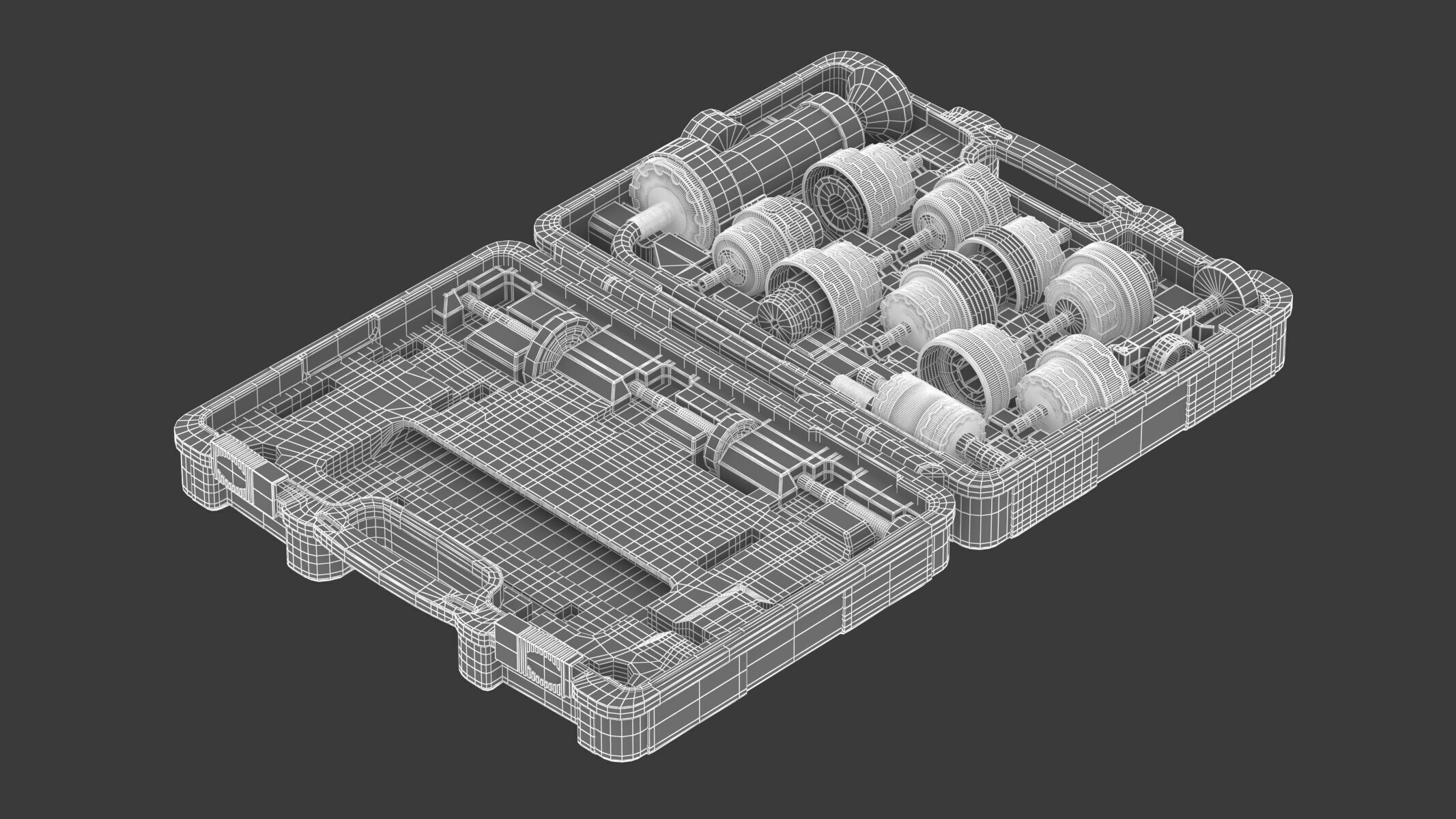 Garage Radiator Pressure Test Kit 3D model_14
