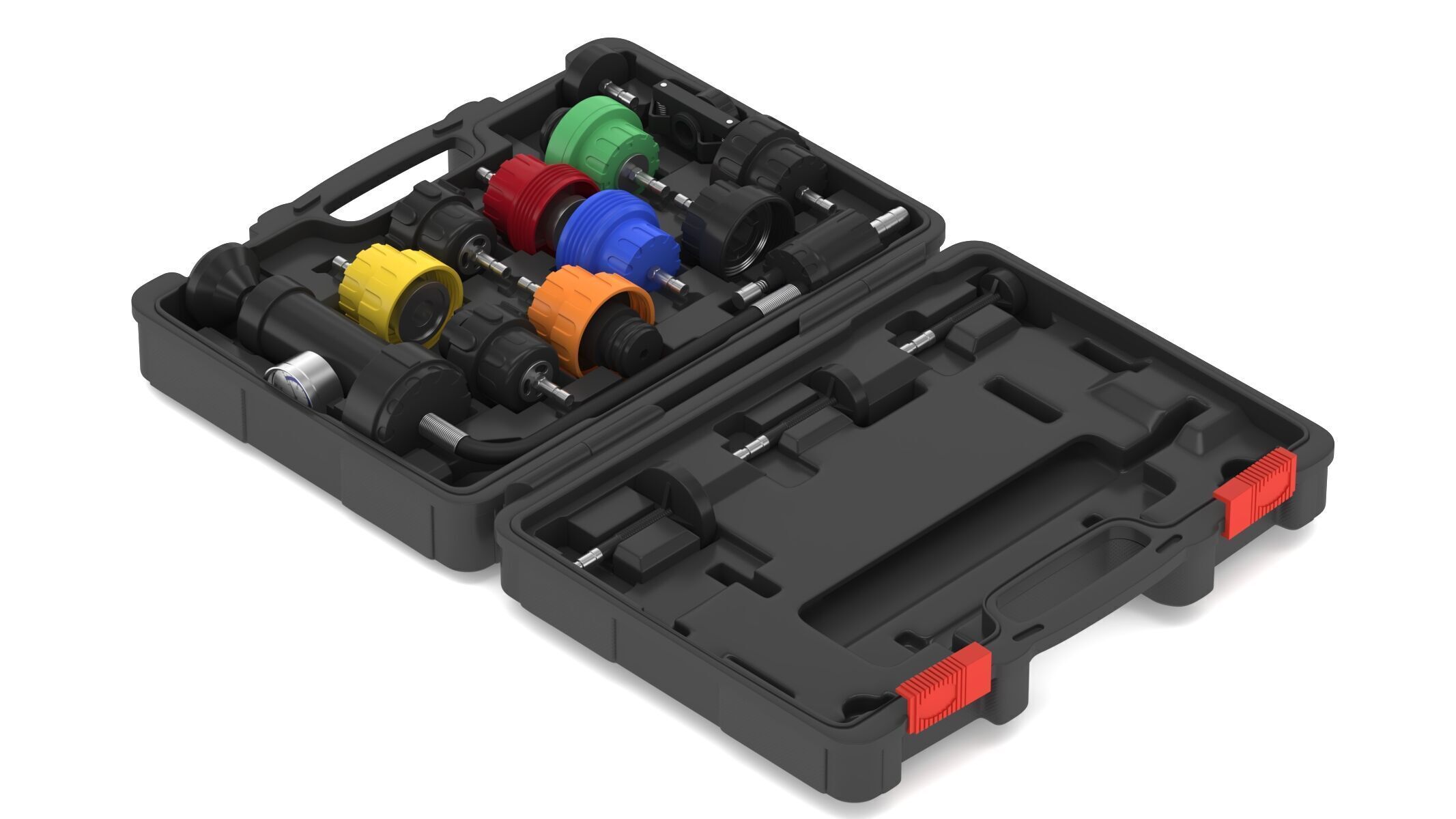 Garage Radiator Pressure Test Kit 3D model_6