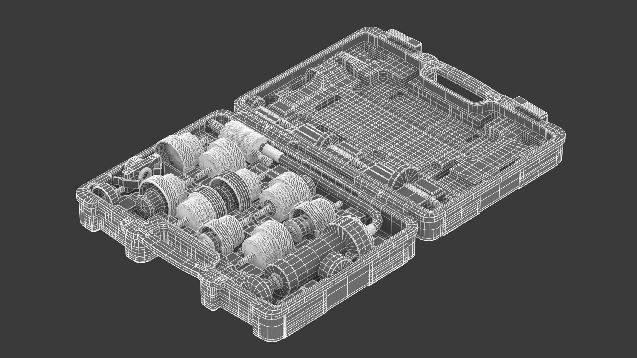 Garage Radiator Pressure Test Kit 3D model_10