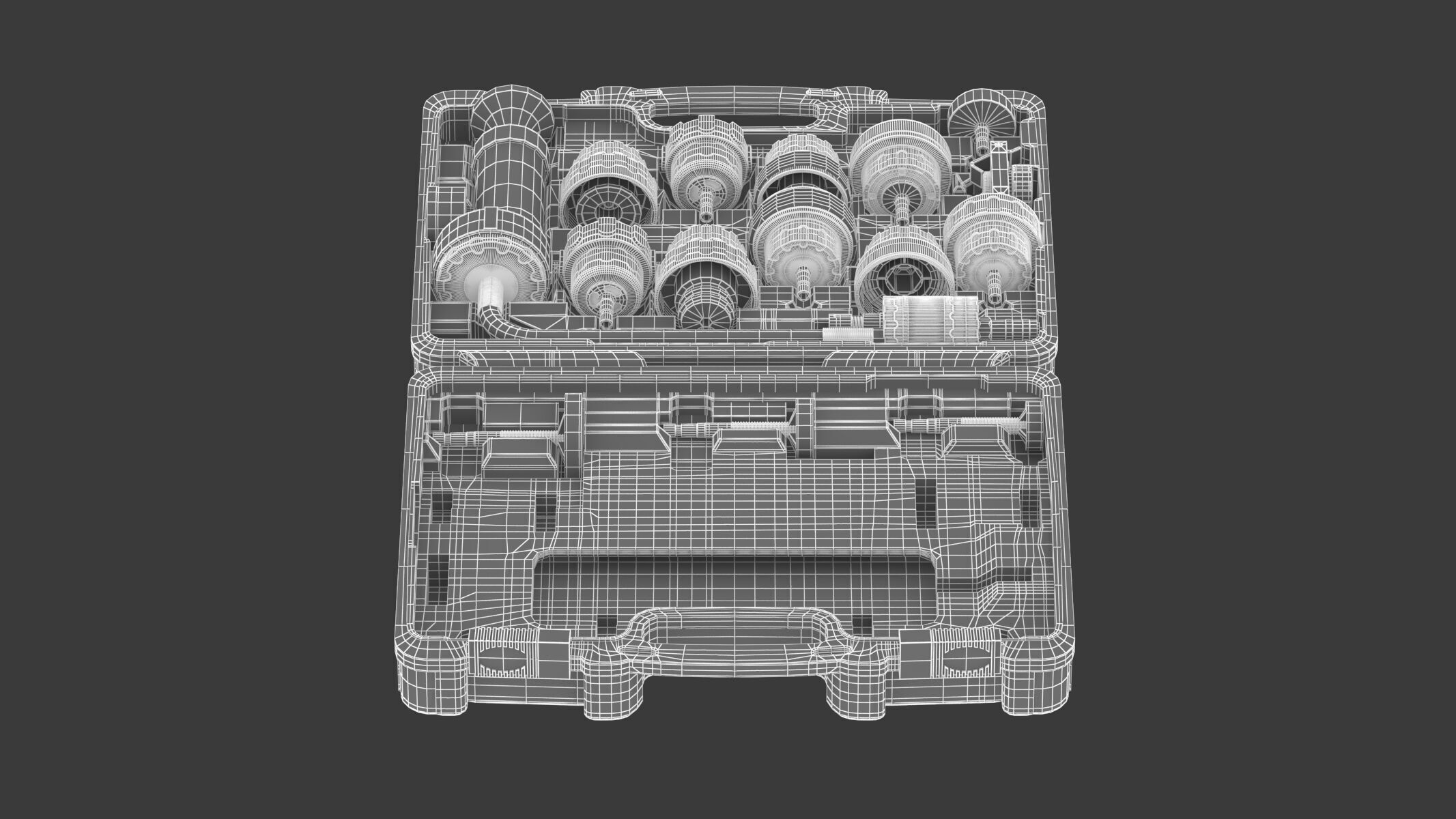 Garage Radiator Pressure Test Kit 3D model_15