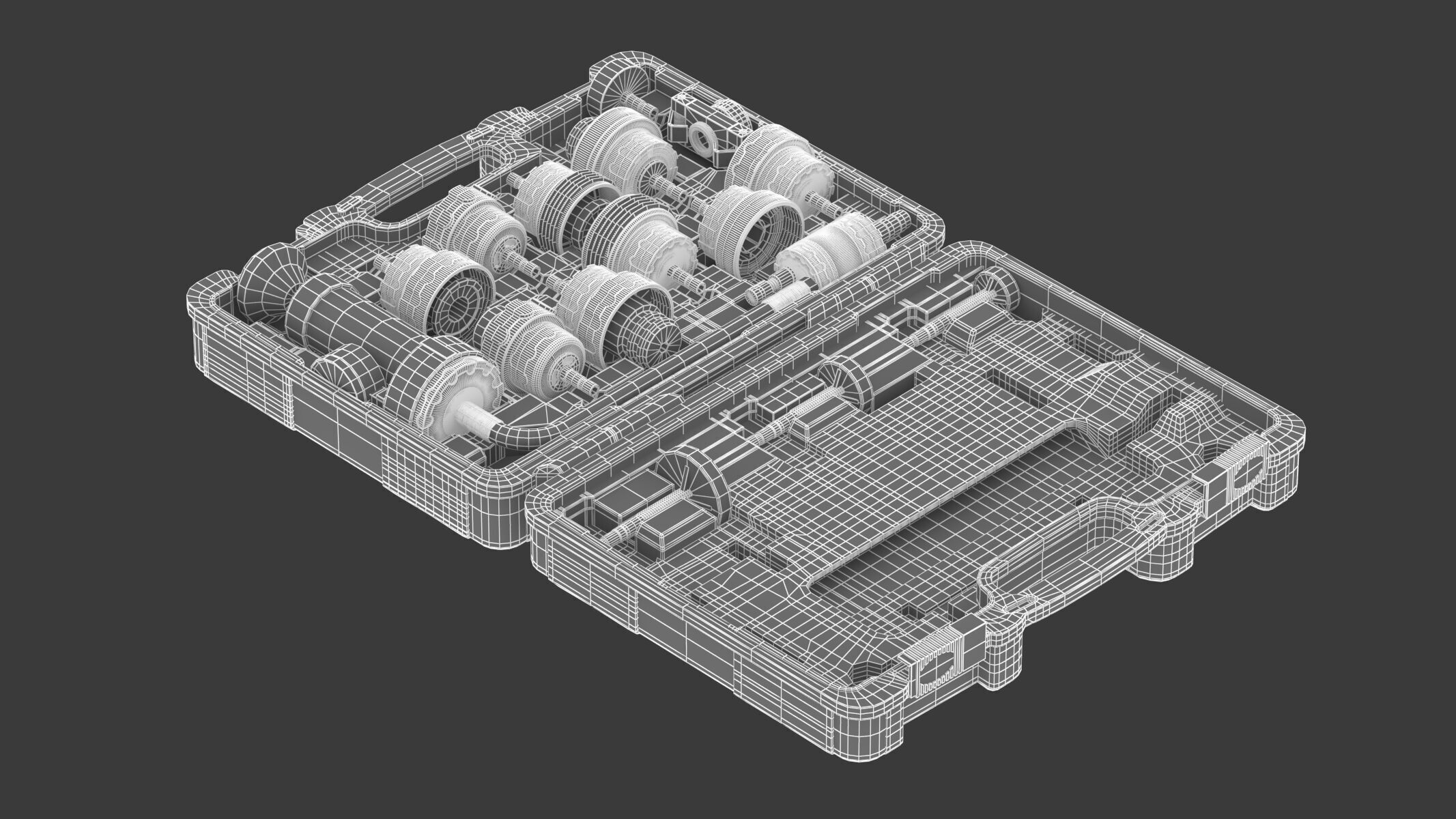 Garage Radiator Pressure Test Kit 3D model_16