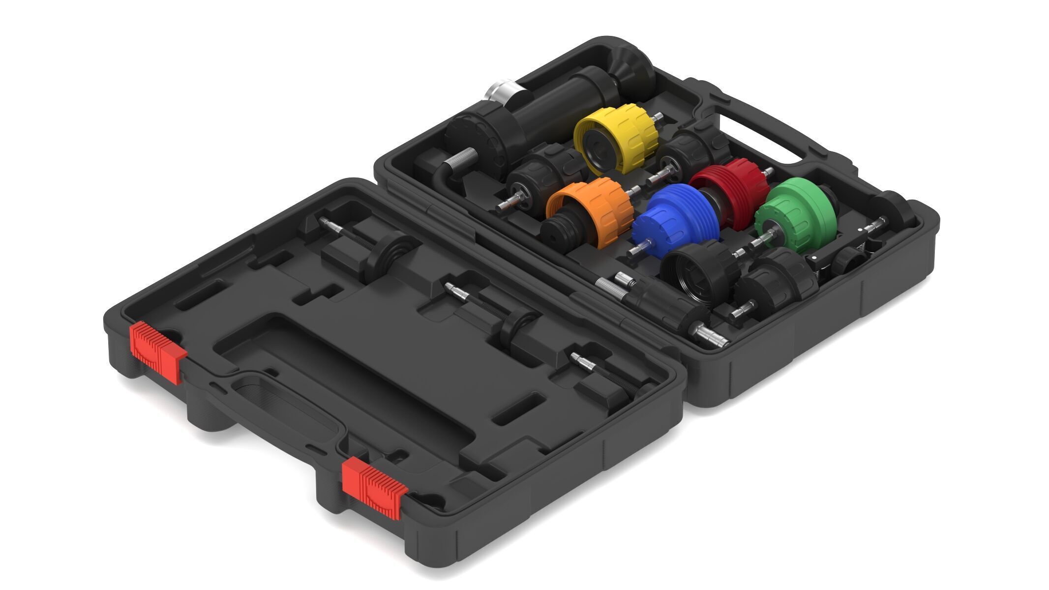 Garage Radiator Pressure Test Kit 3D model_4
