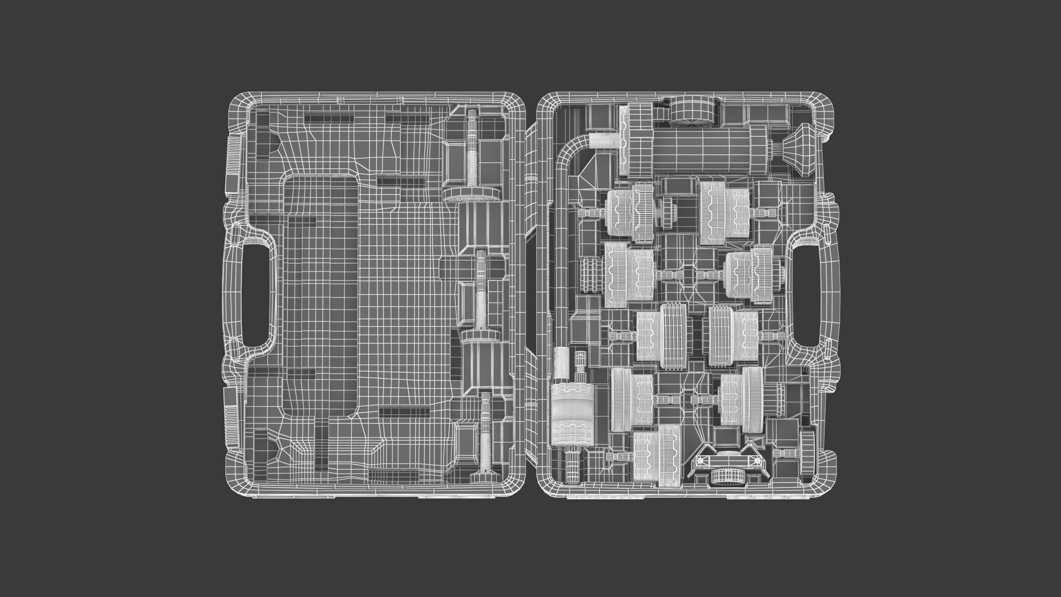 Garage Radiator Pressure Test Kit 3D model_18
