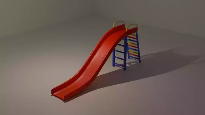 skating rink  3d Low-poly 3D model