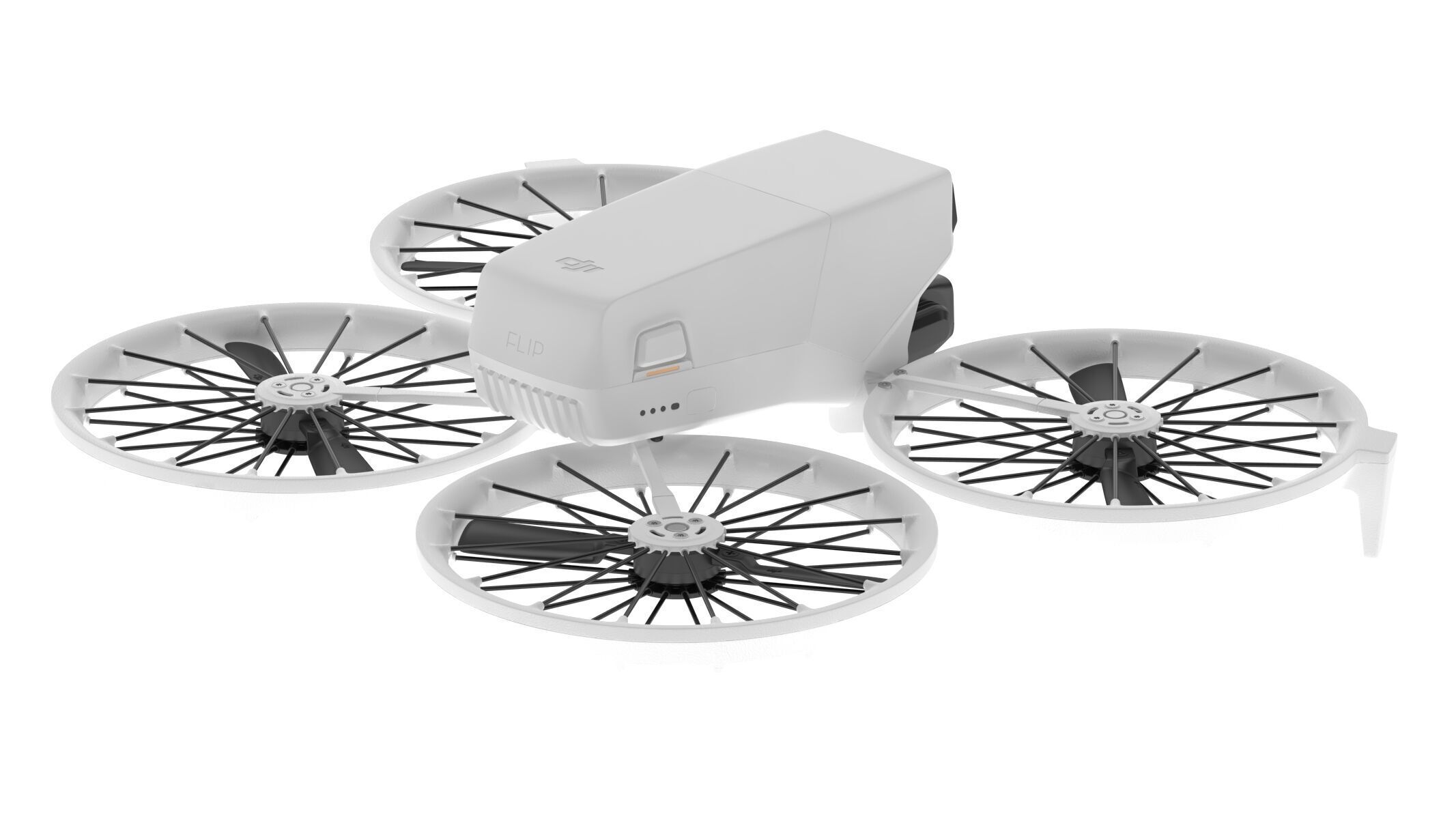 DJI Flip Mini Camera Drone Compact Aerial Quadcopter  3D model_4