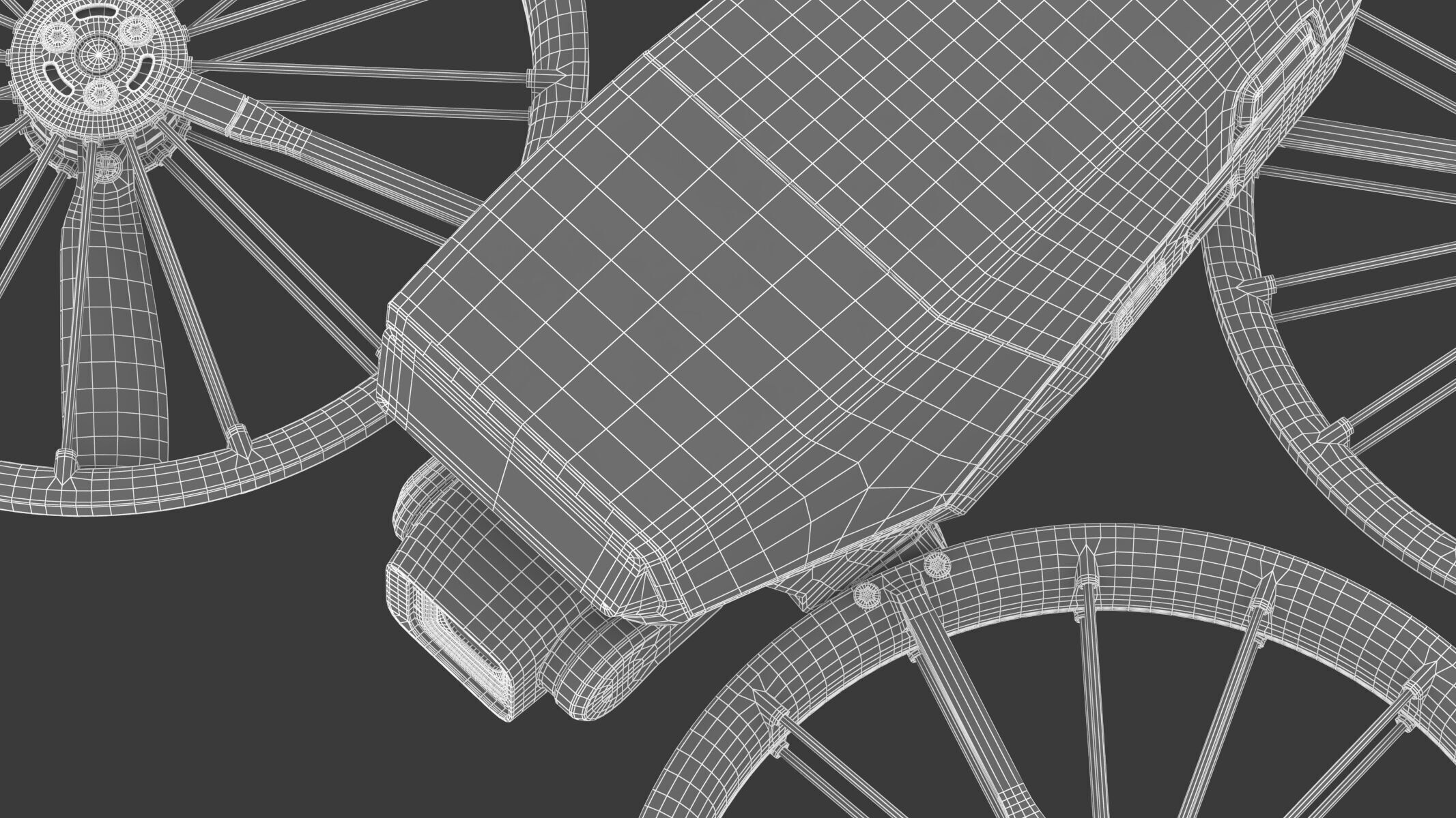 DJI Flip Mini Camera Drone Compact Aerial Quadcopter  3D model_38