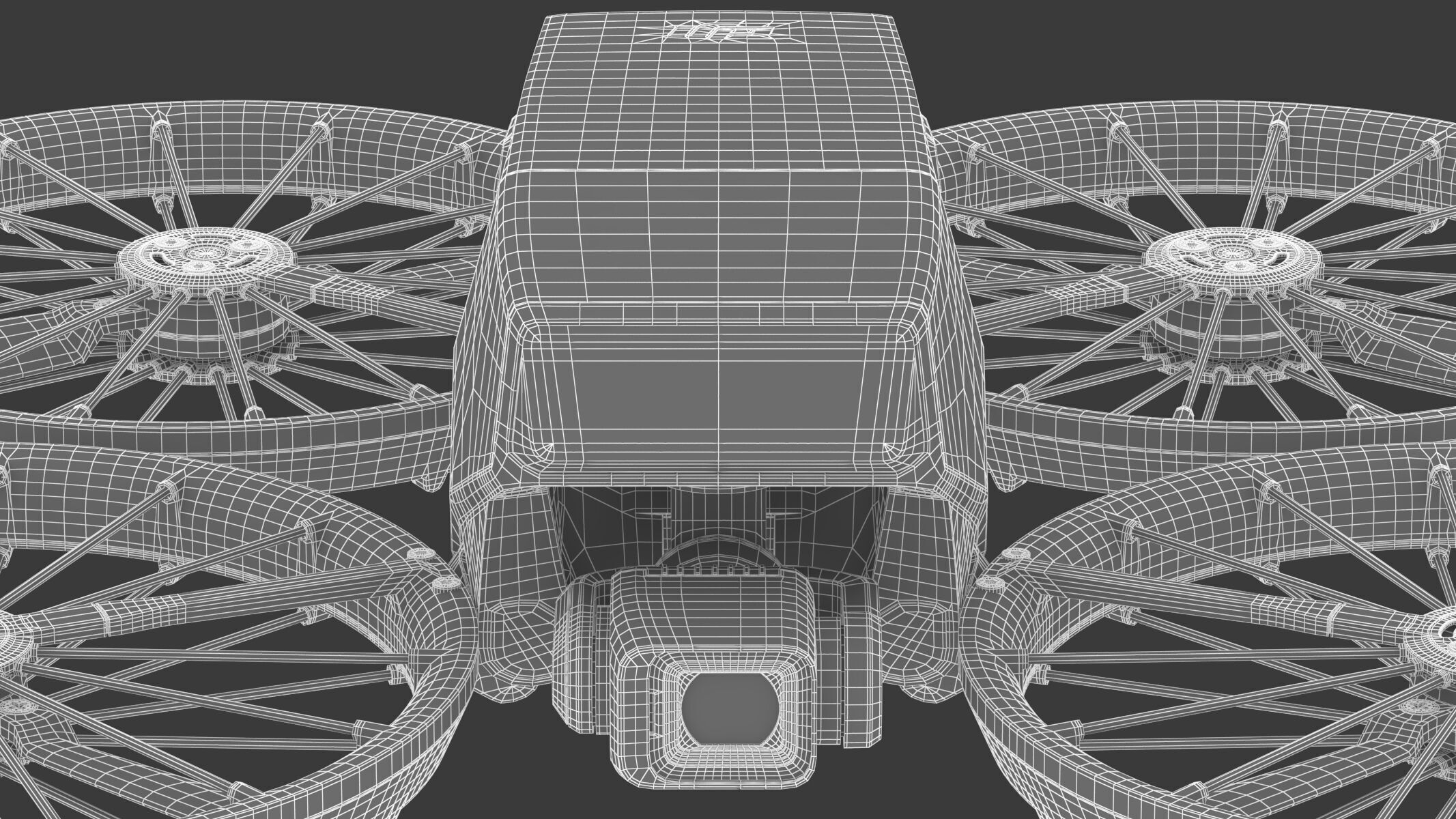 DJI Flip Mini Camera Drone Compact Aerial Quadcopter  3D model_31