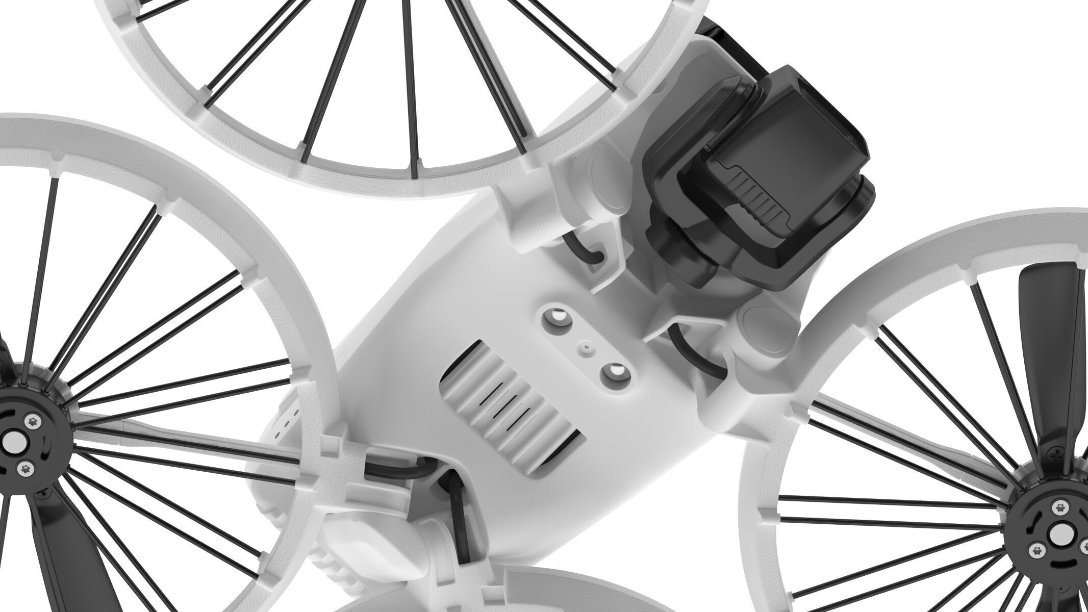 DJI Flip Mini Camera Drone Compact Aerial Quadcopter  3D model_19