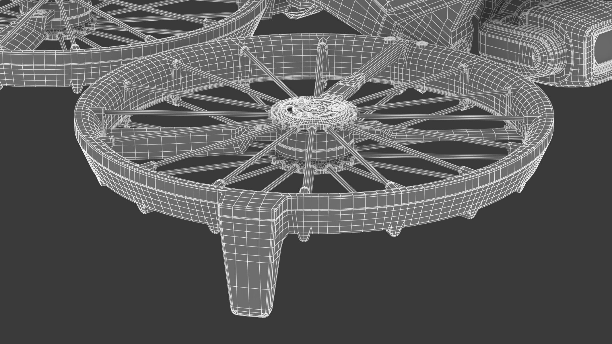 DJI Flip Mini Camera Drone Compact Aerial Quadcopter  3D model_32