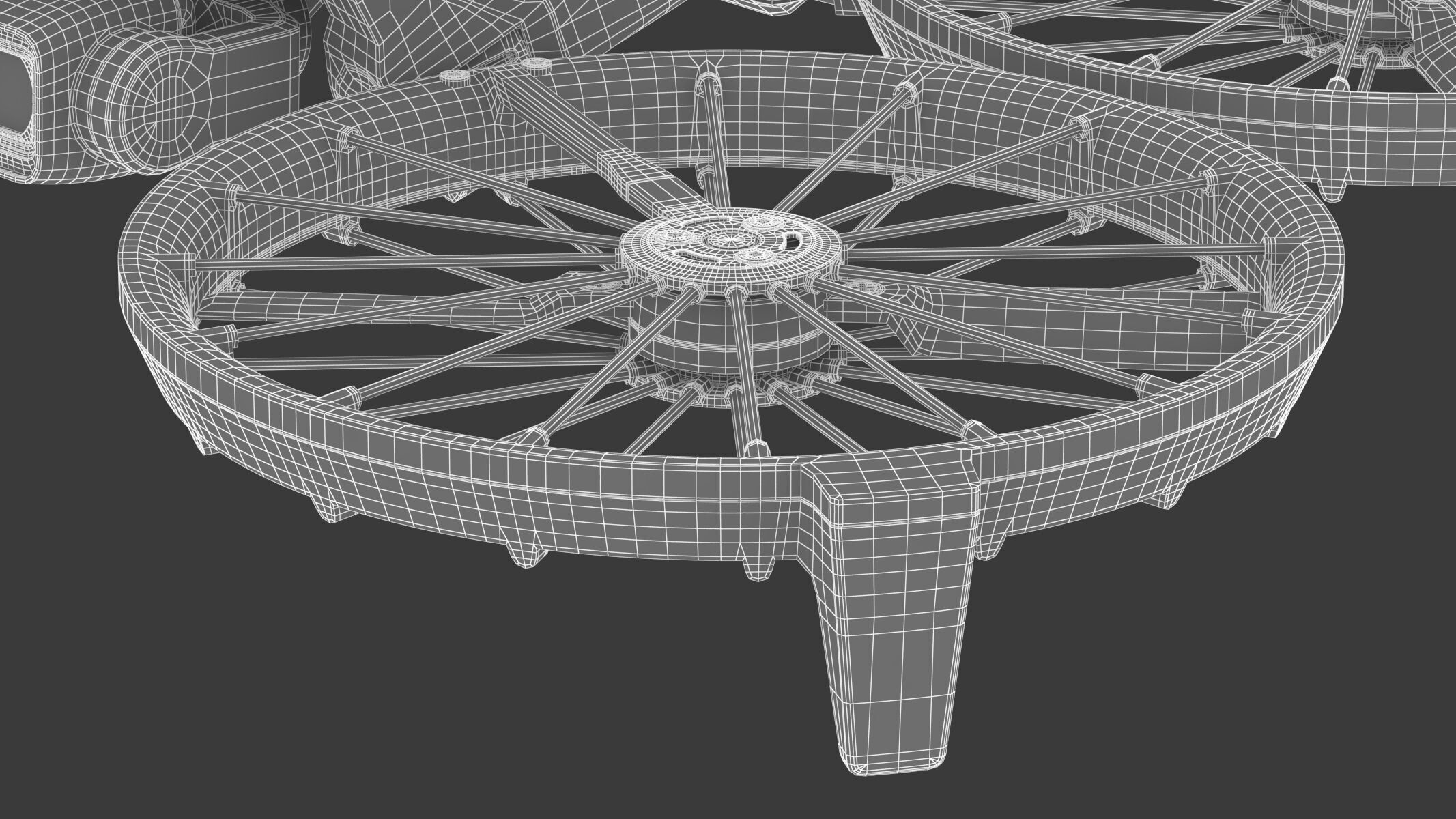 DJI Flip Mini Camera Drone Compact Aerial Quadcopter  3D model_30