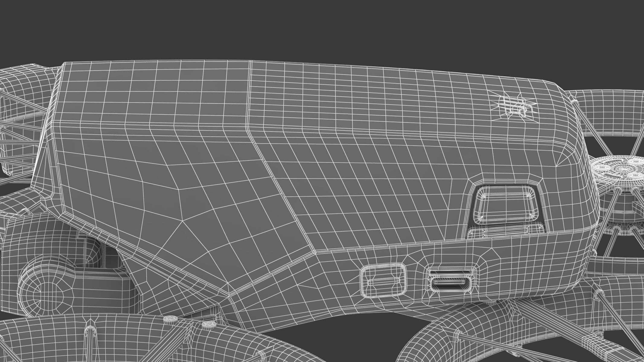 DJI Flip Mini Camera Drone Compact Aerial Quadcopter  3D model_37