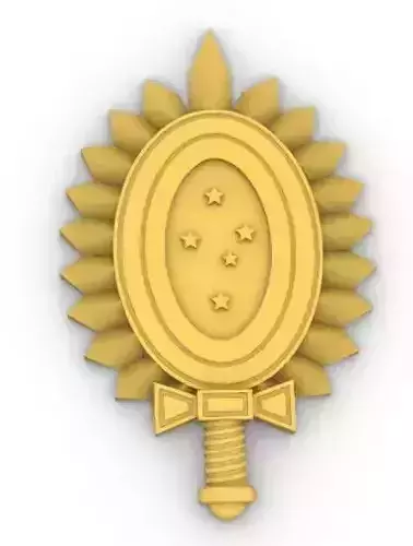 Ejercito Brasil Shield 3D print model