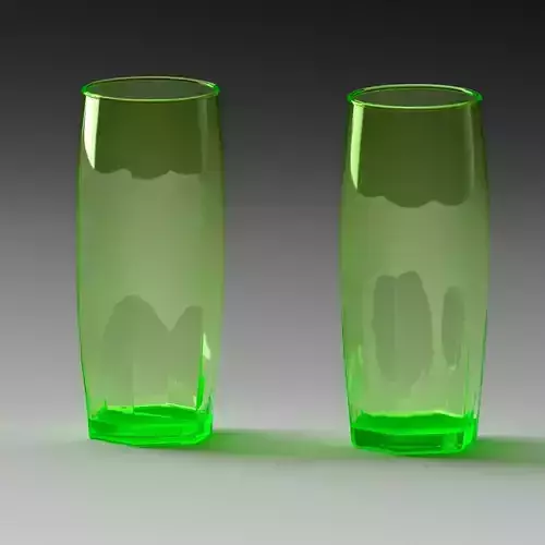 Glass for cola