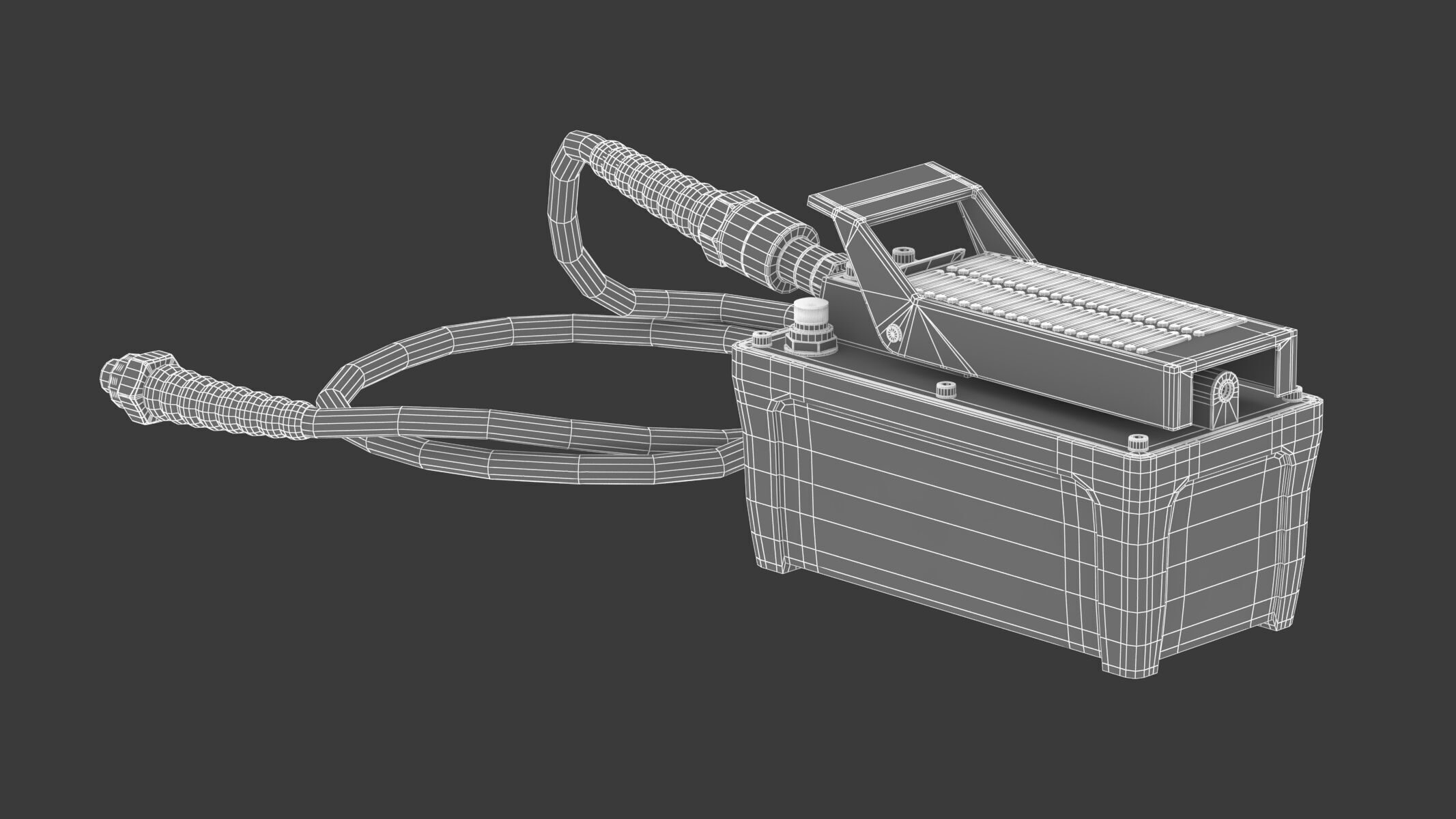 Garage Air Hydraulic Pump 3D model_12
