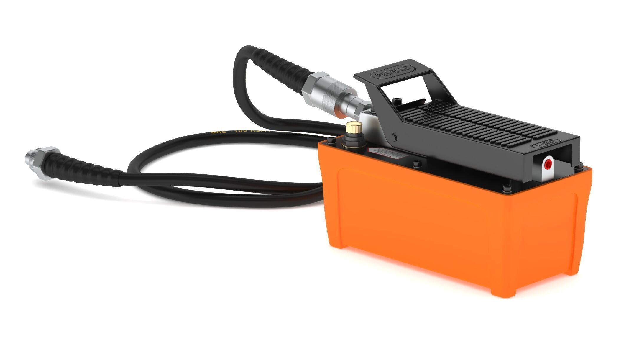 Garage Air Hydraulic Pump 3D model_2