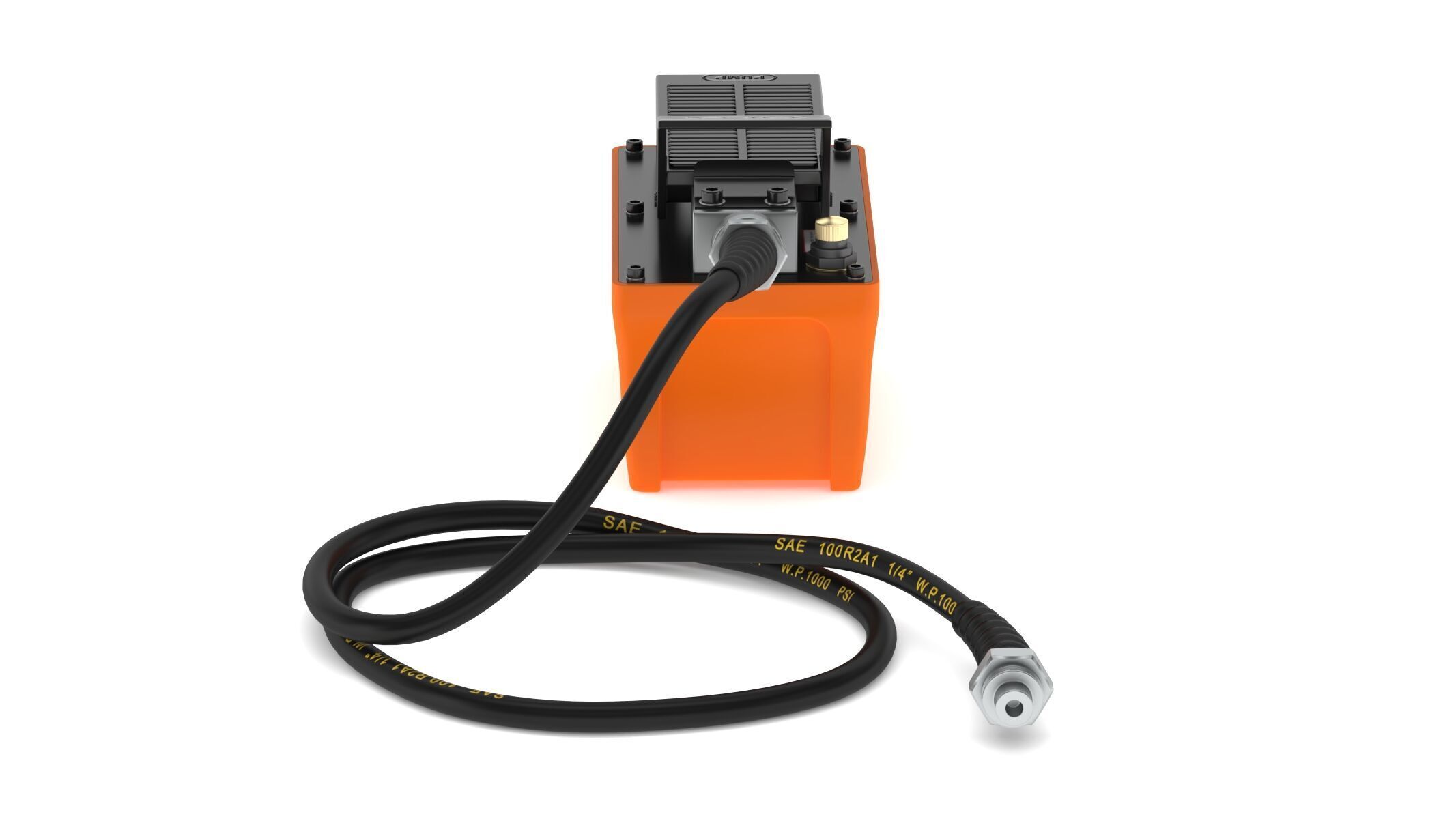 Garage Air Hydraulic Pump 3D model_5