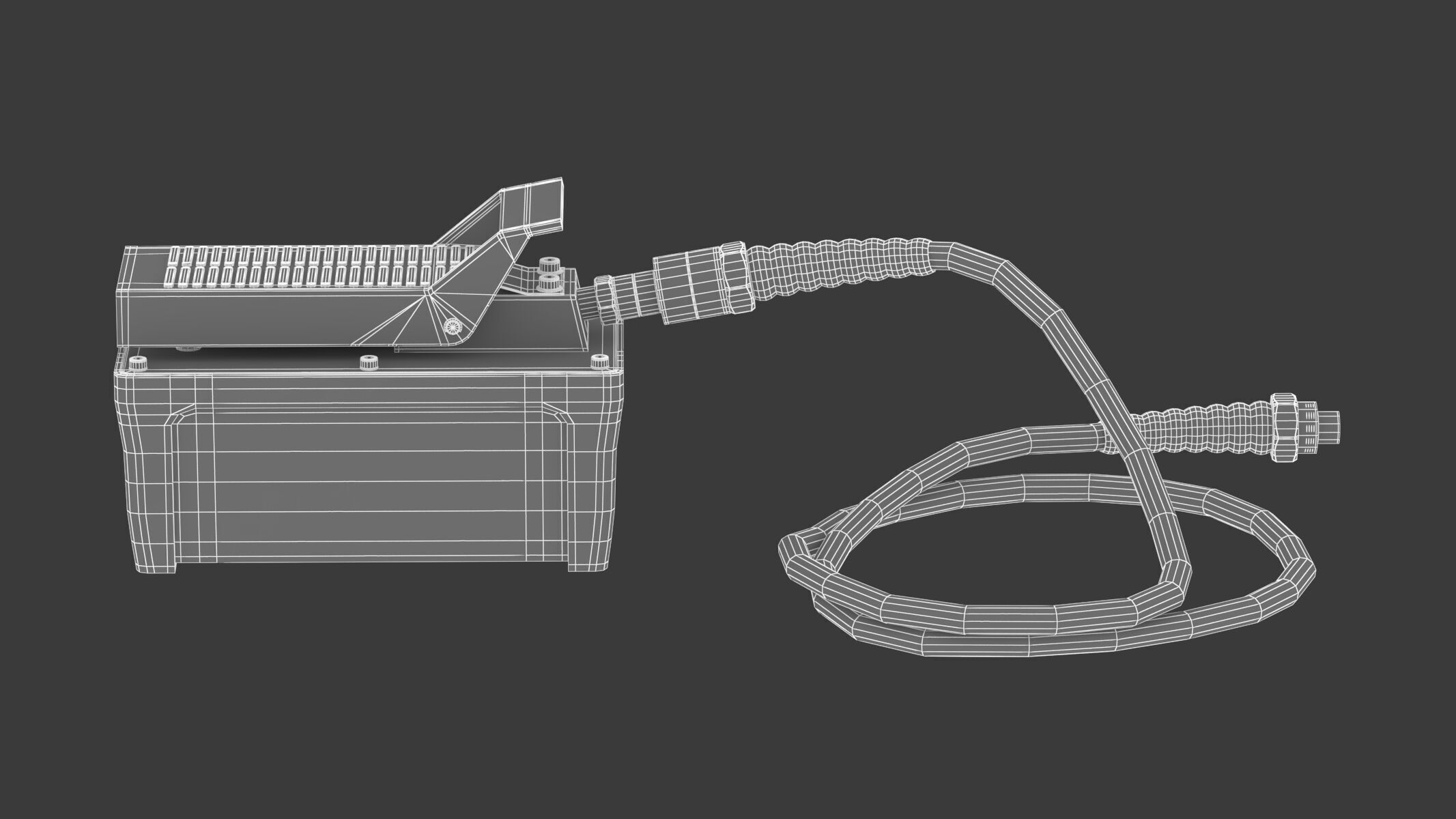 Garage Air Hydraulic Pump 3D model_17