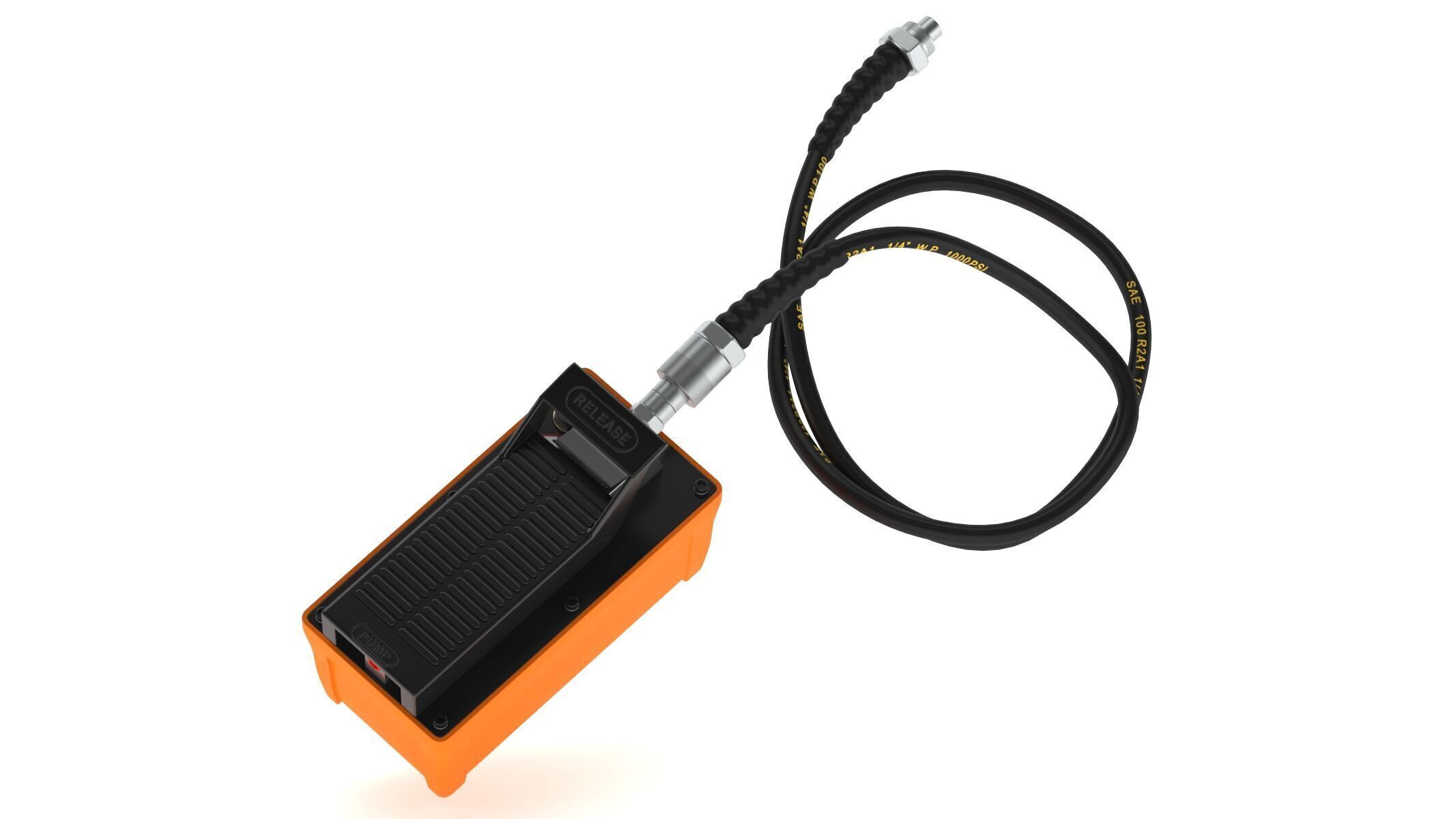 Garage Air Hydraulic Pump 3D model_8