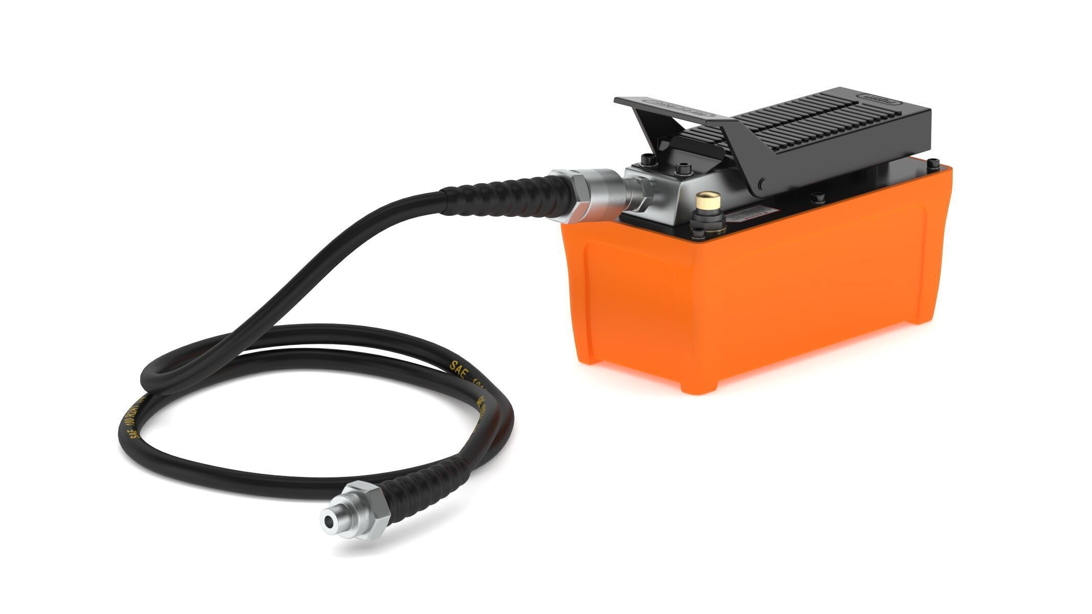 Garage Air Hydraulic Pump 3D model_4