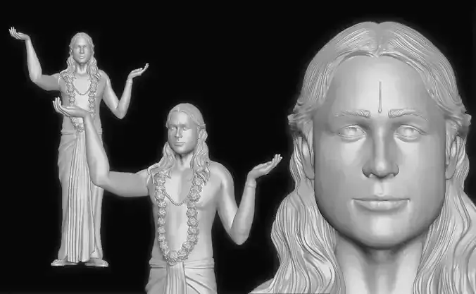 Jagadguru Shree Kripaluji Maharaj 3D print model