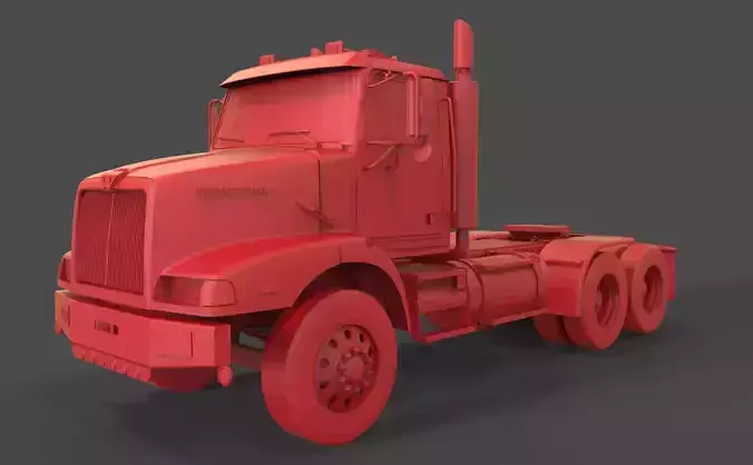 Western Star 4700 3D print model