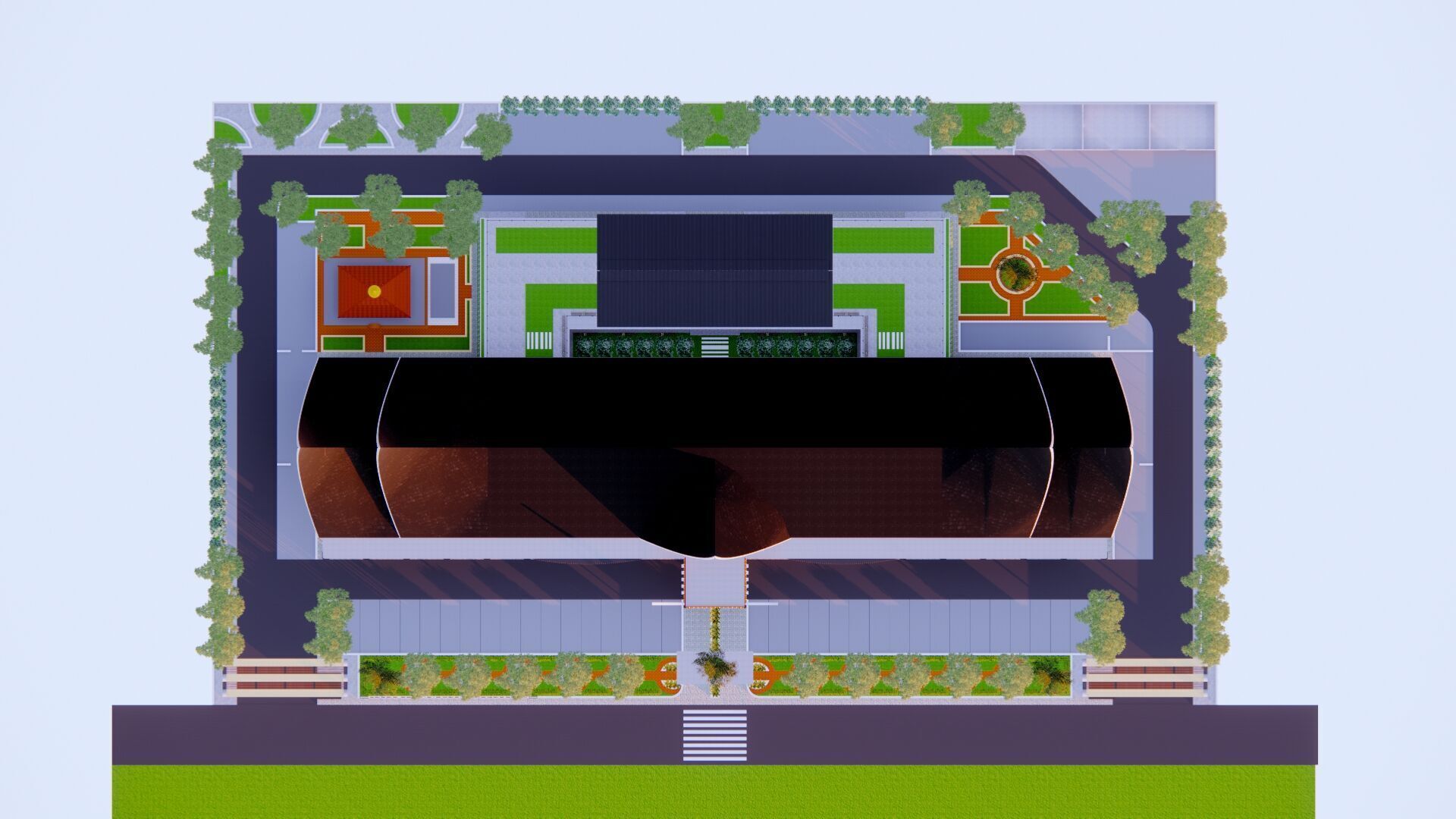 Retail Market Store 3D model_2