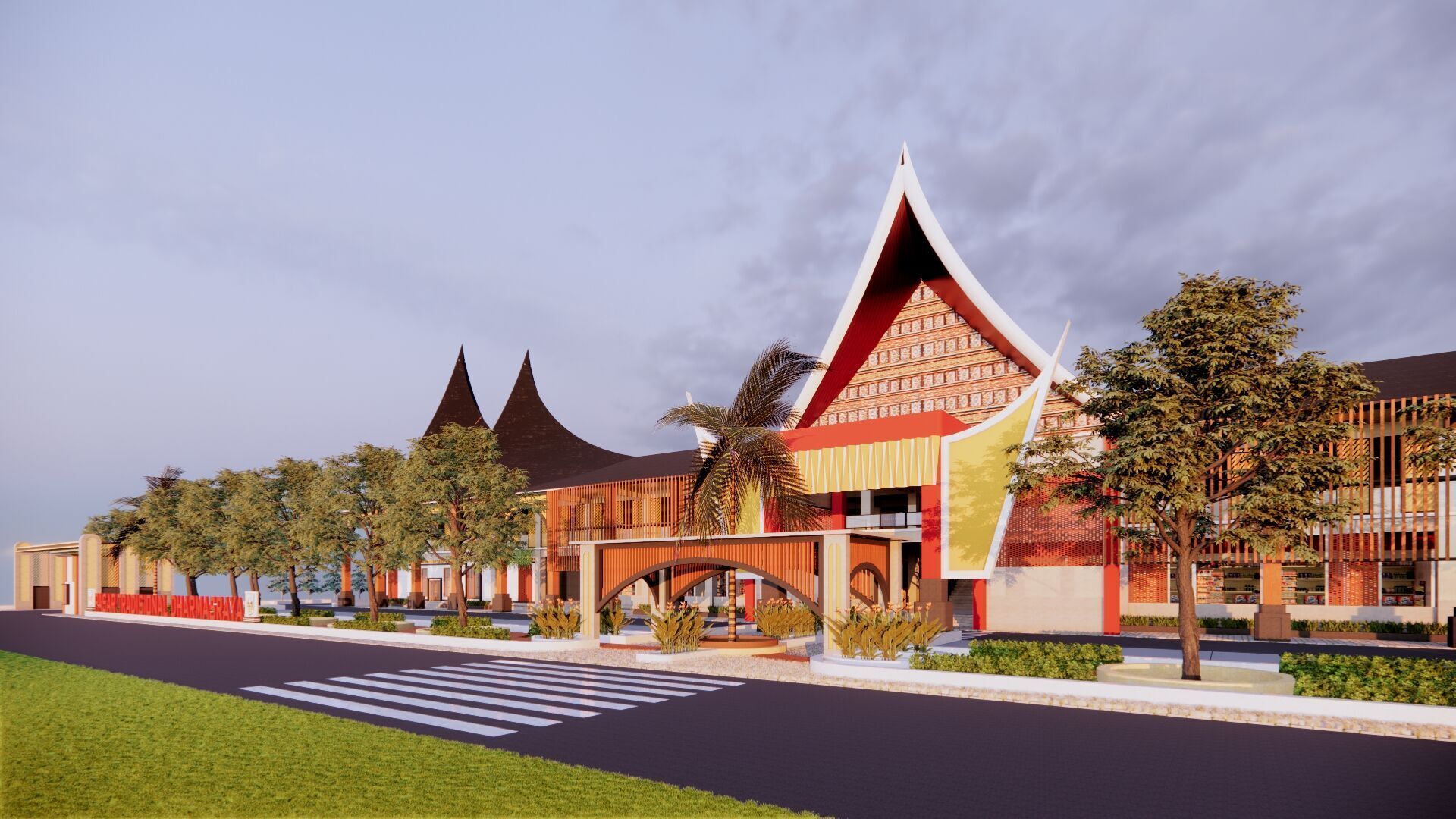 Retail Market Store 3D model_5