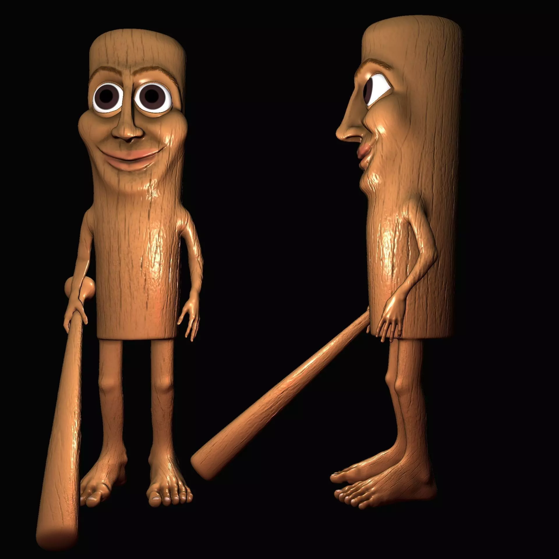 TUNG TUNG SAHUR 3D print model_0