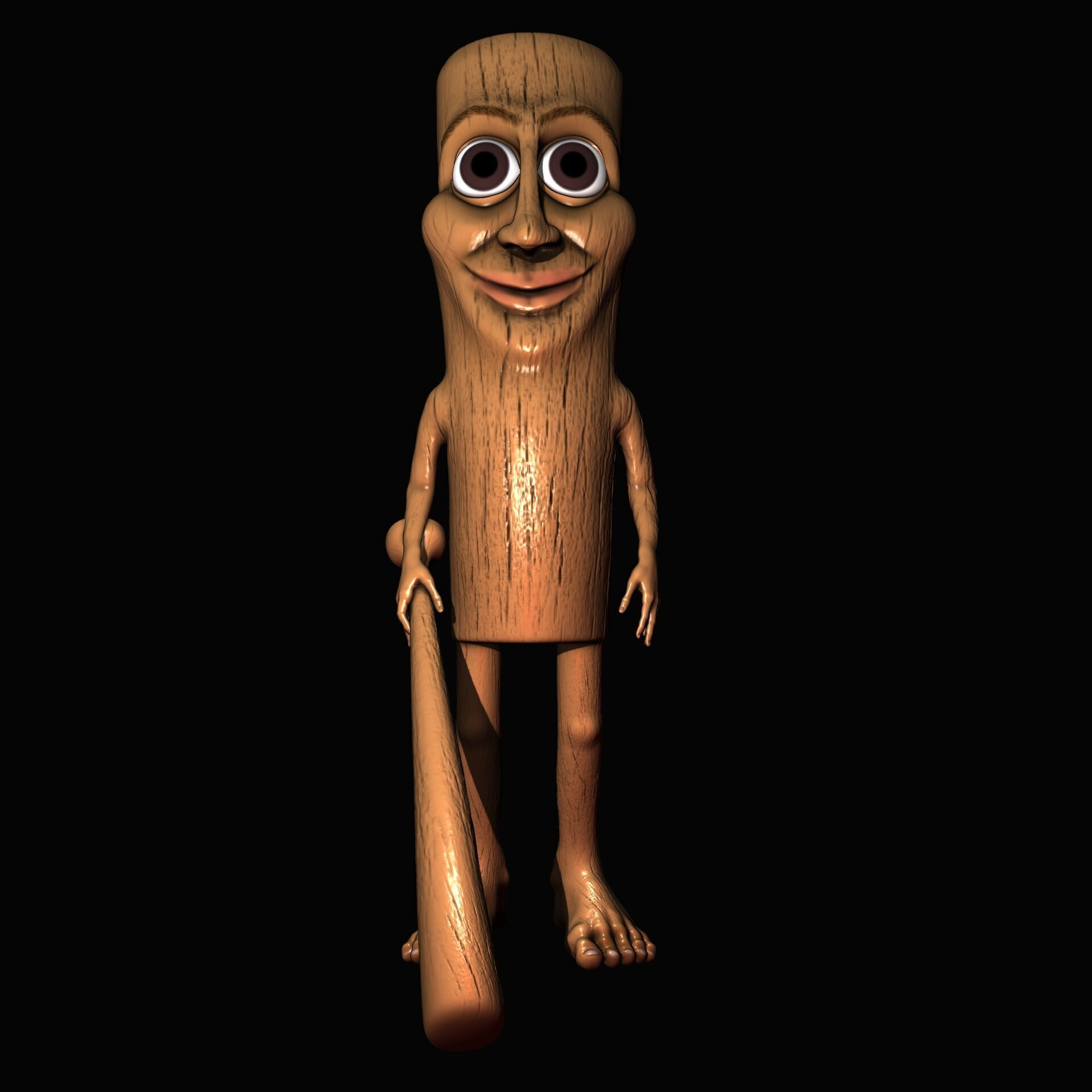 TUNG TUNG SAHUR 3D print model_1