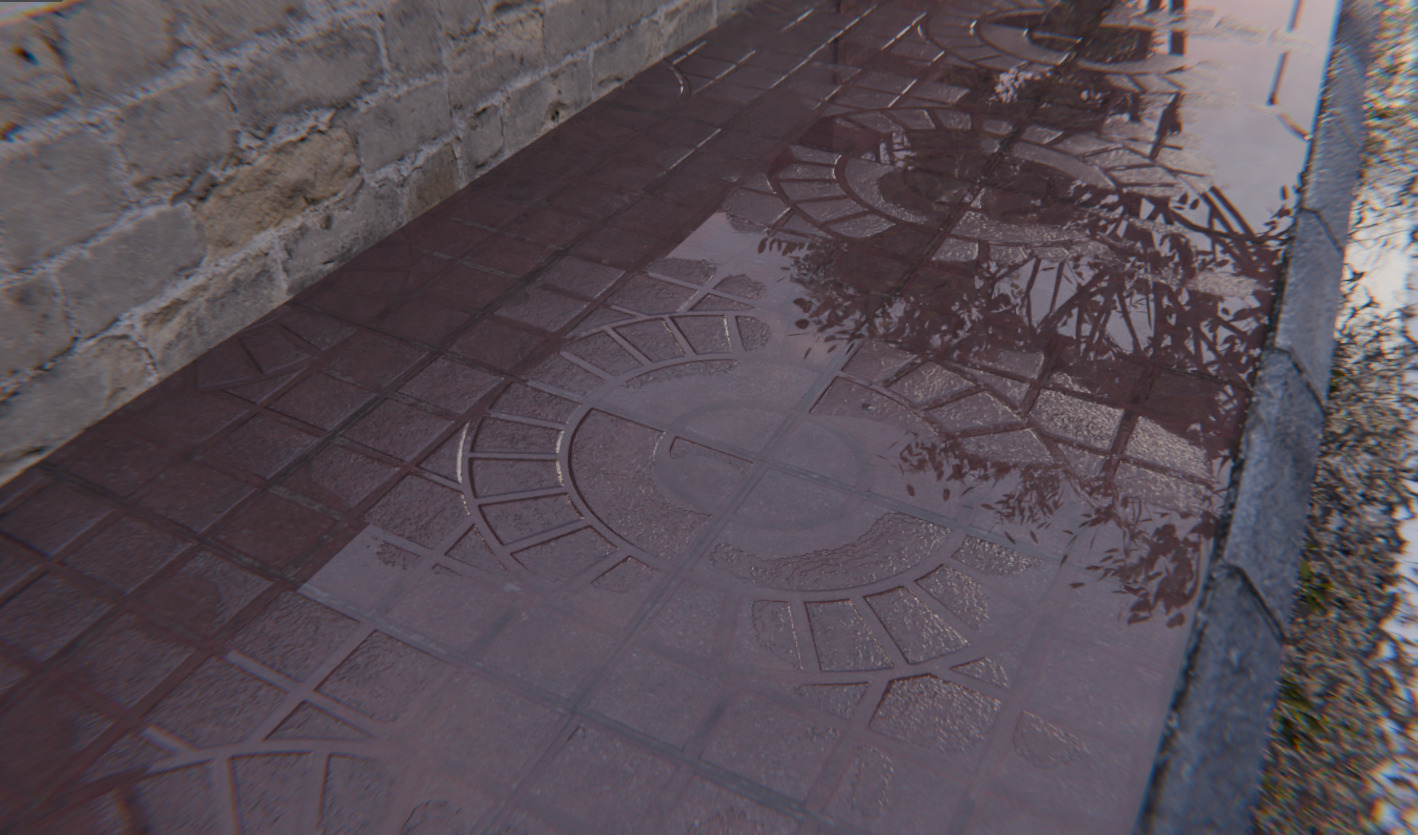 European Suburban Street Scene 3D model_8