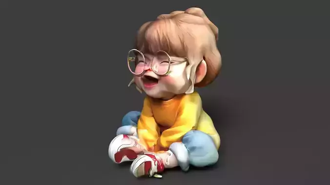 Chinese girl doll figure 