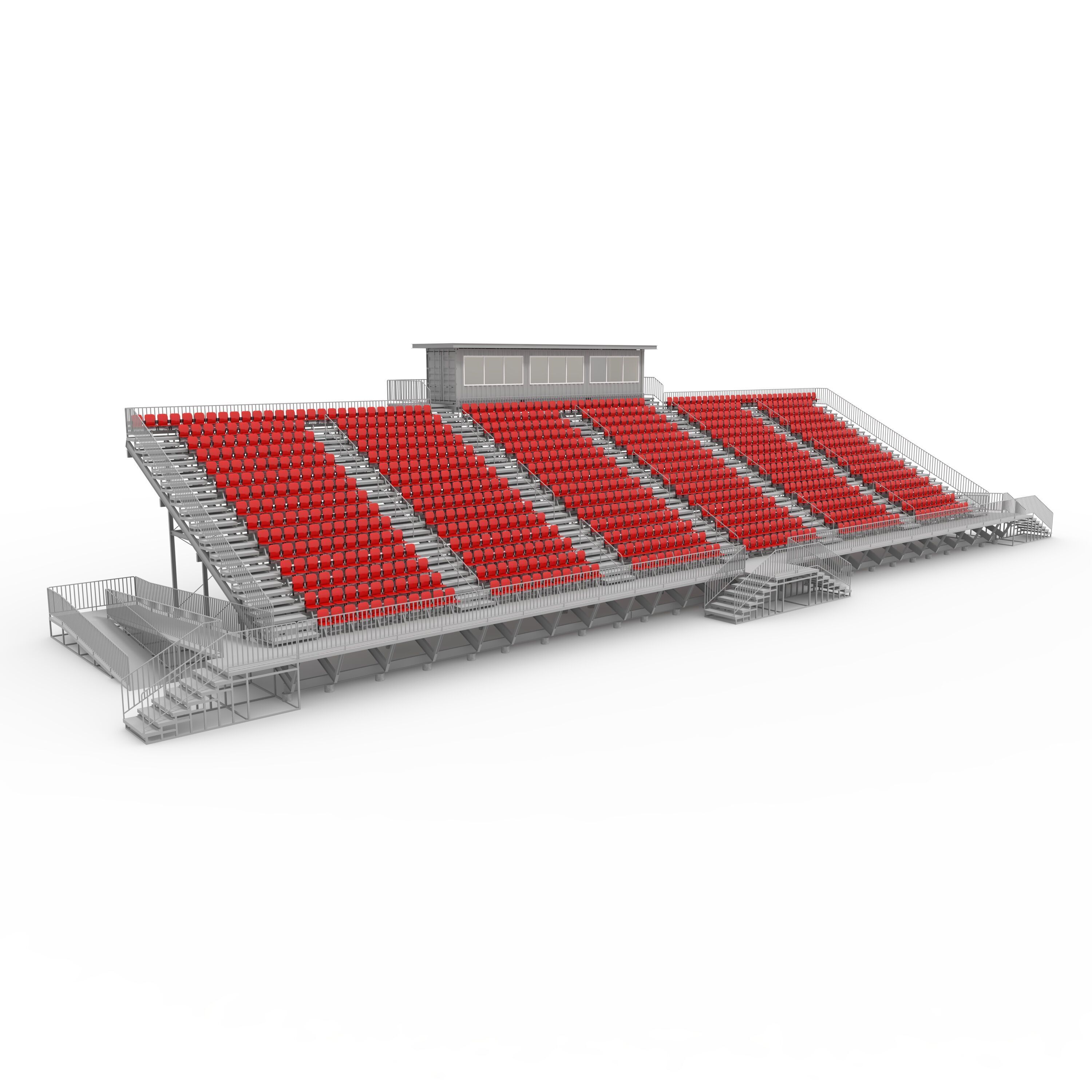 Bleachers 46 3D model_2