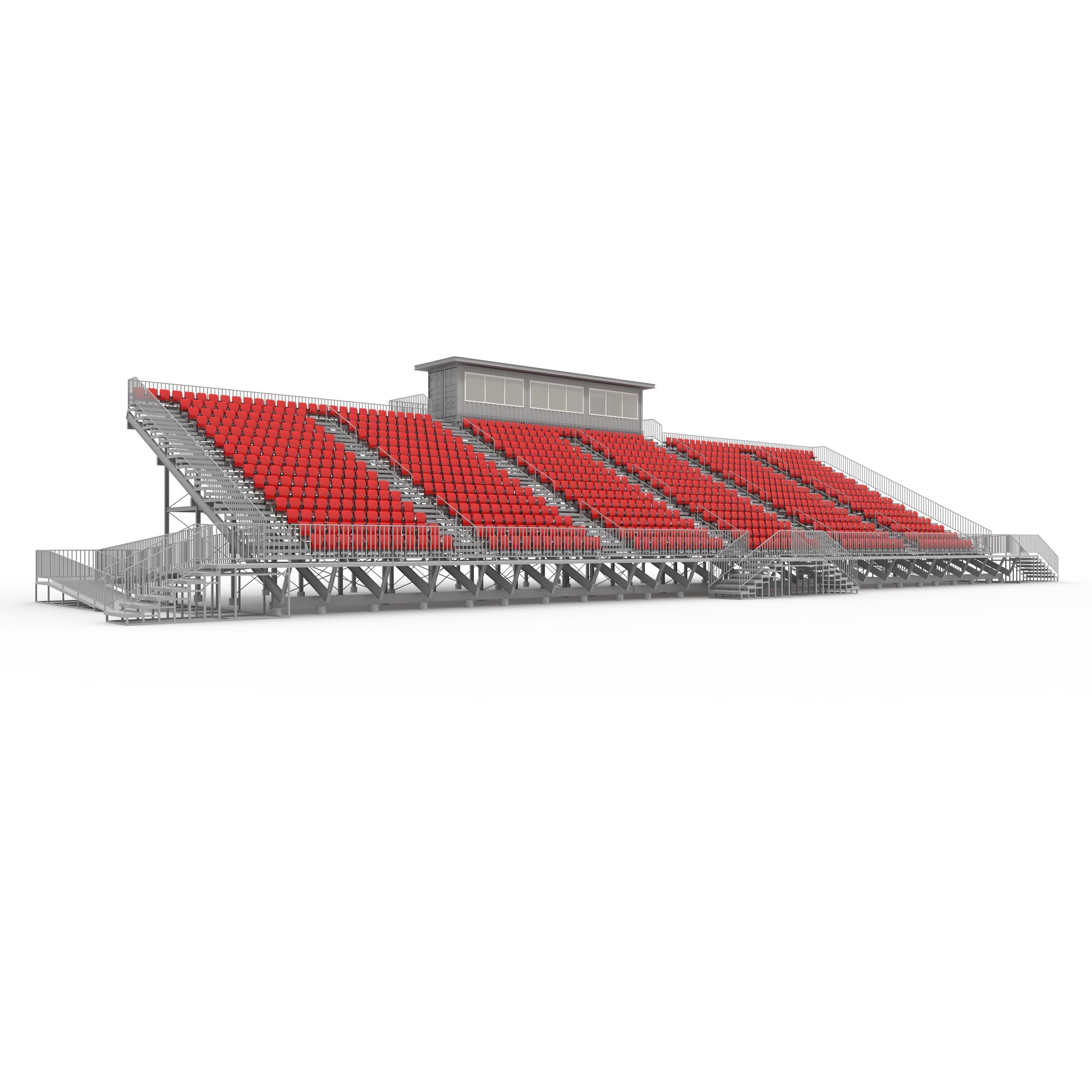 Bleachers 46 3D model_14