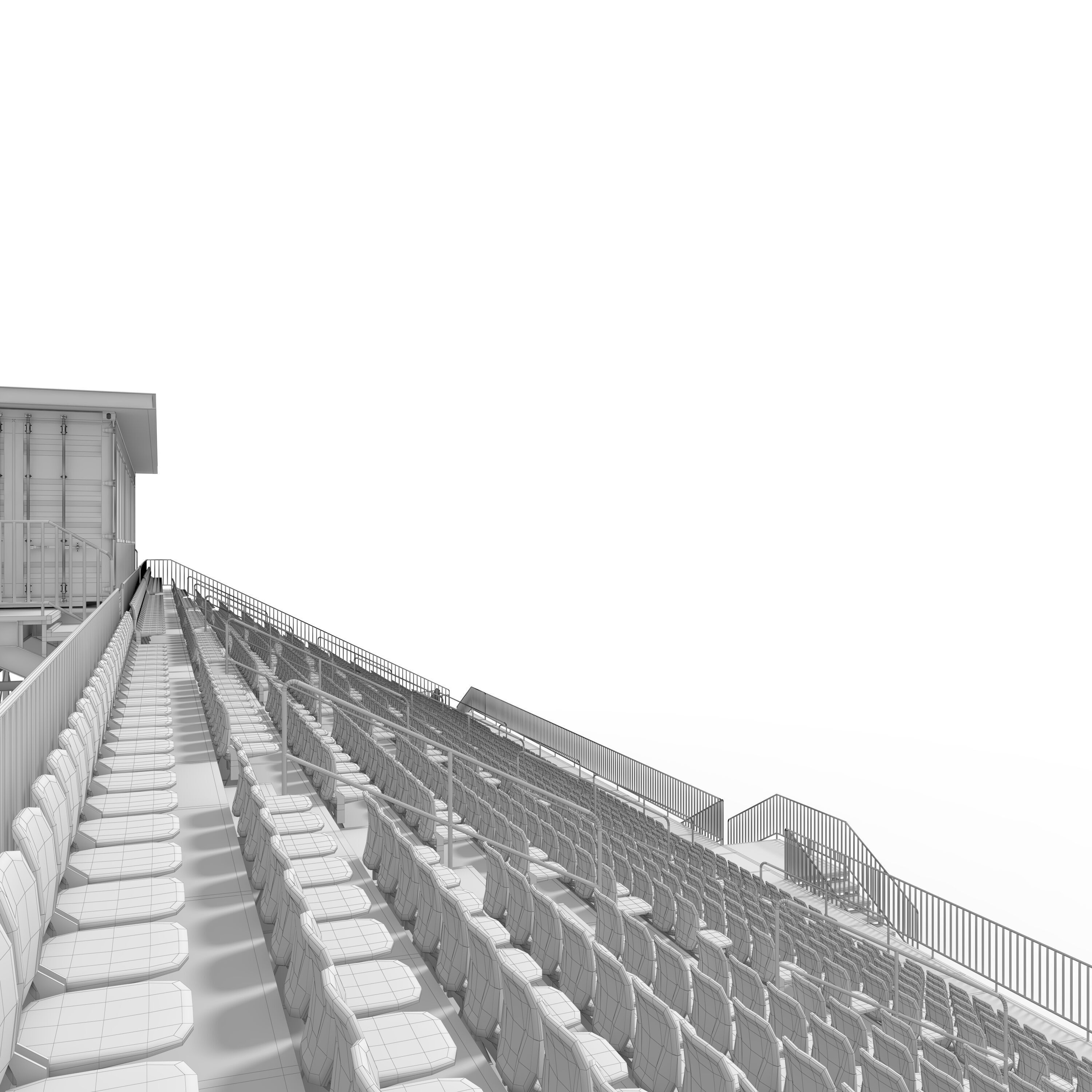 Bleachers 46 3D model_47
