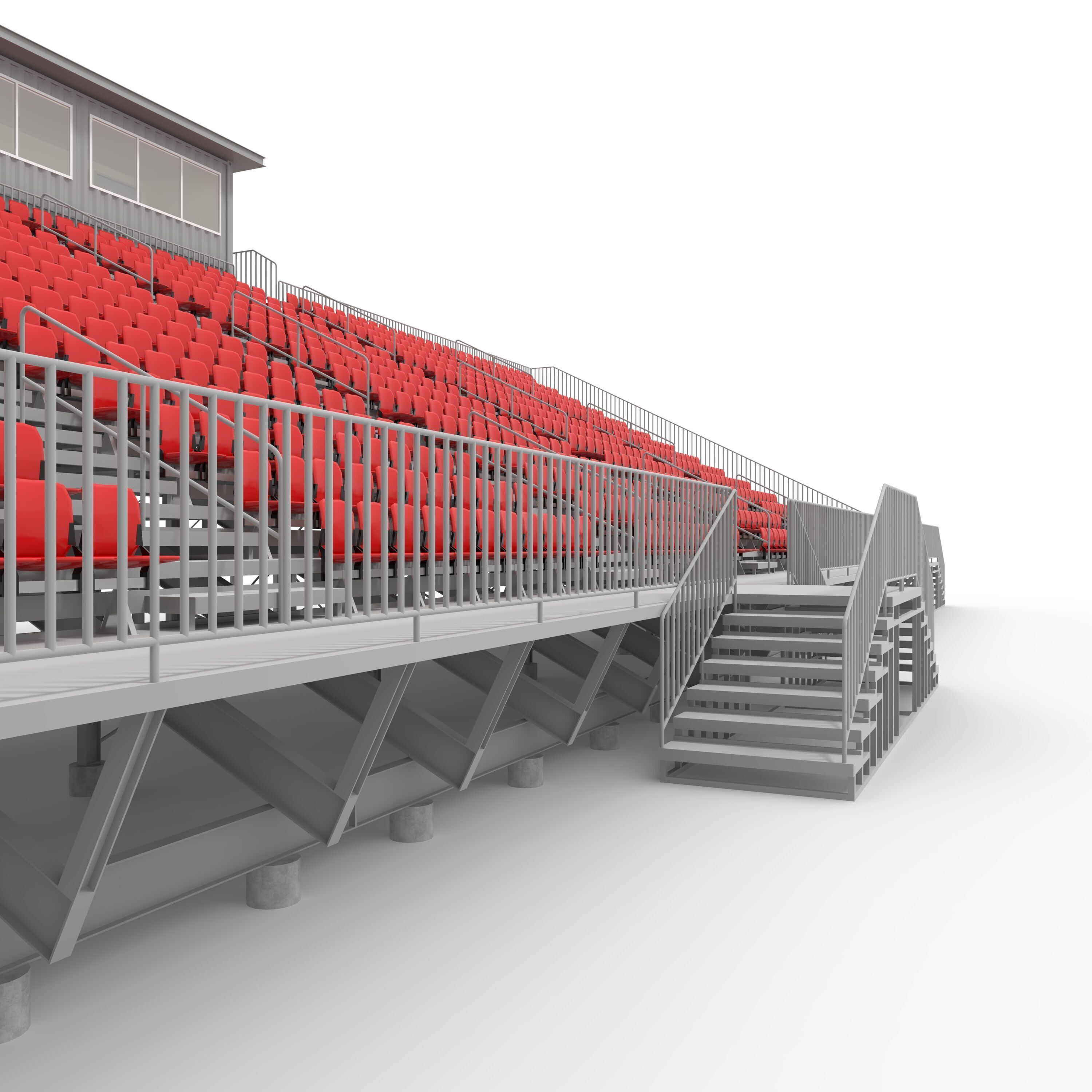 Bleachers 46 3D model_28