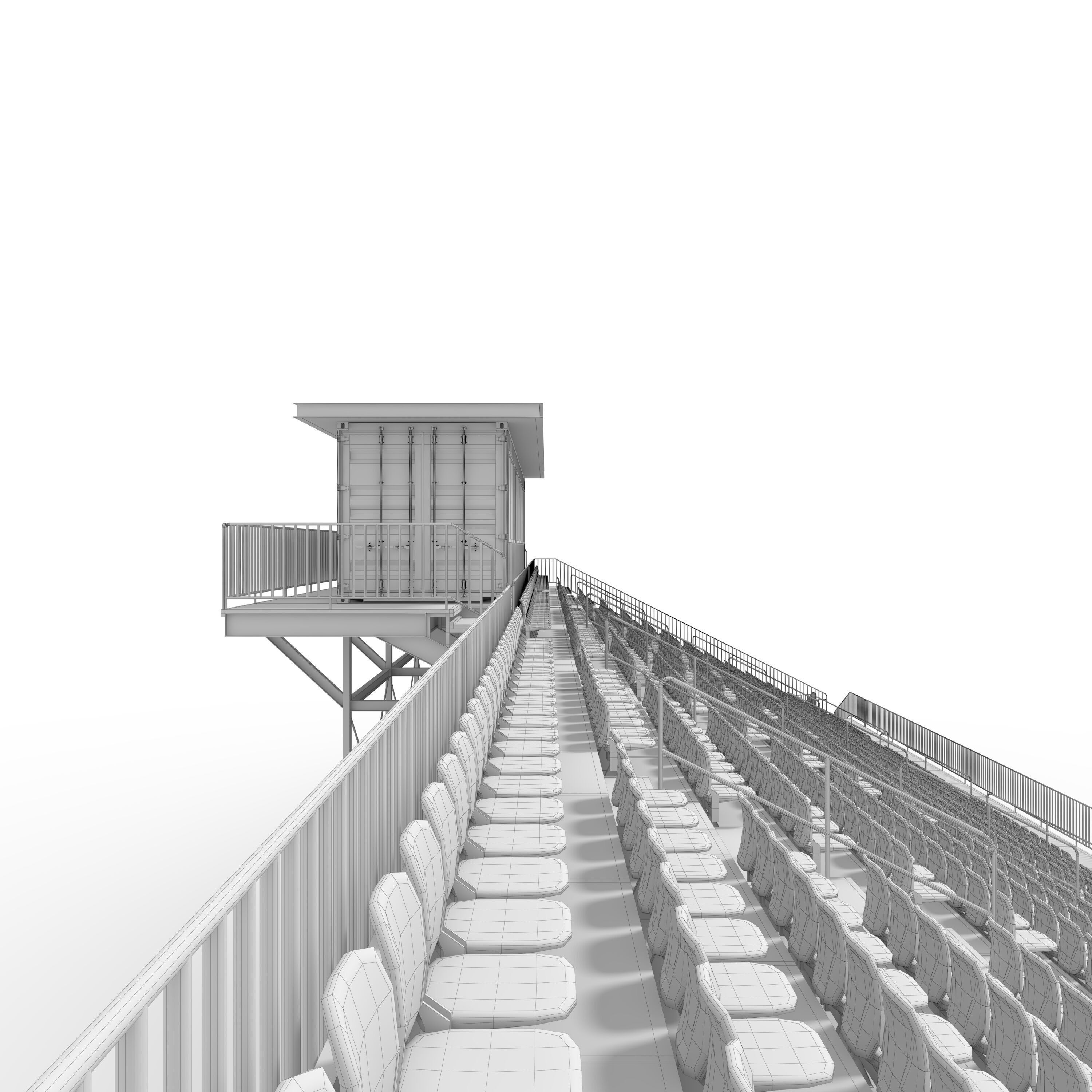 Bleachers 46 3D model_45