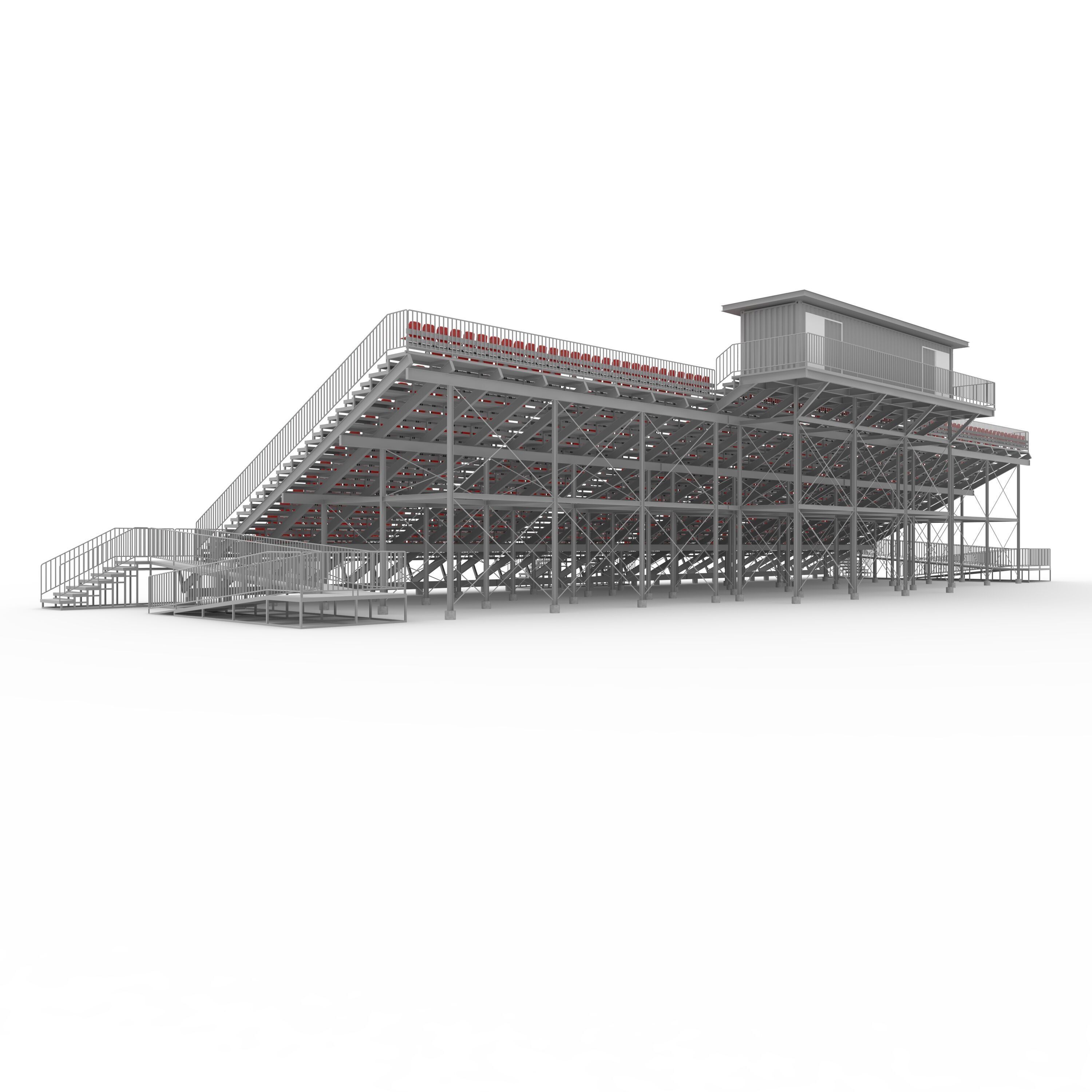 Bleachers 46 3D model_22