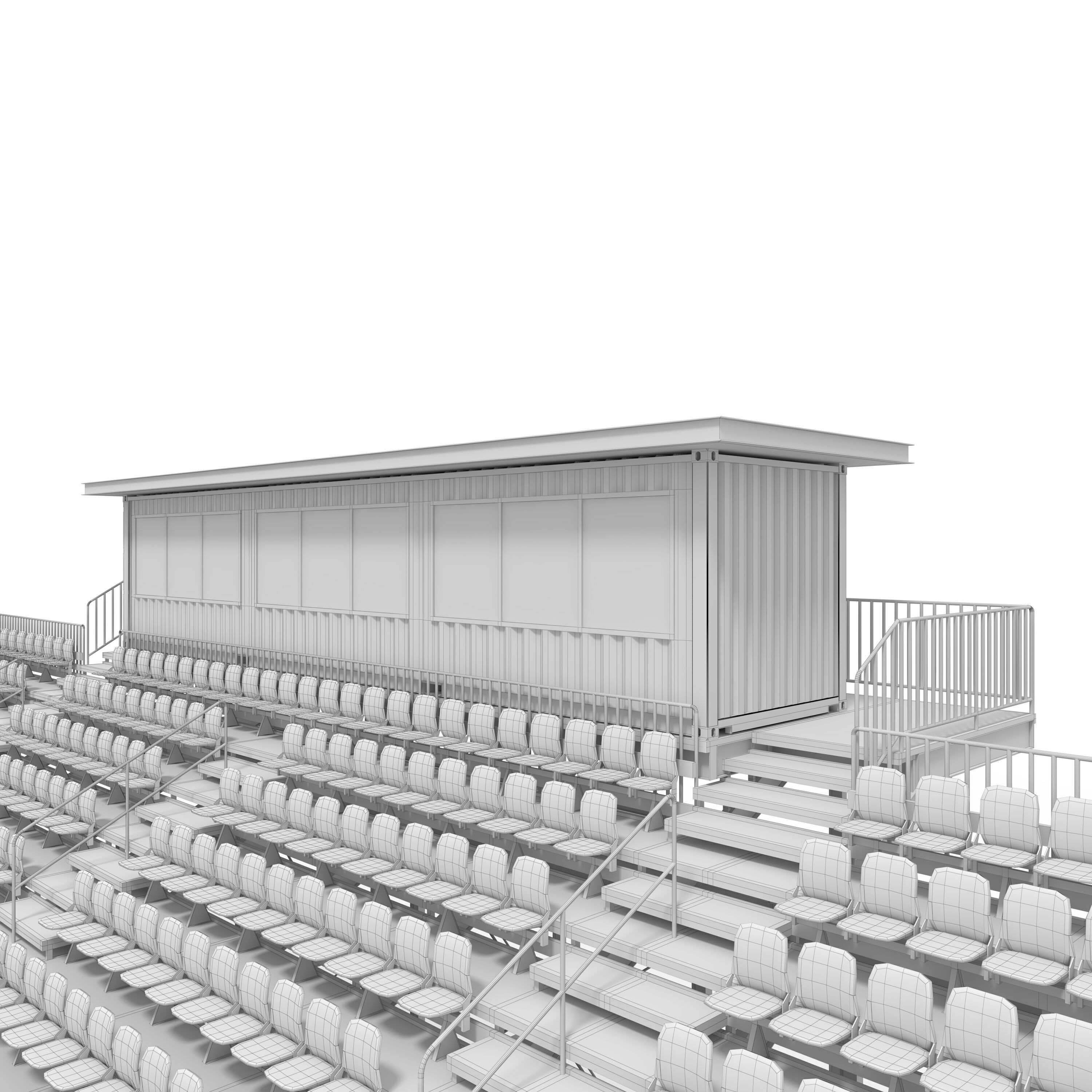 Bleachers 46 3D model_55