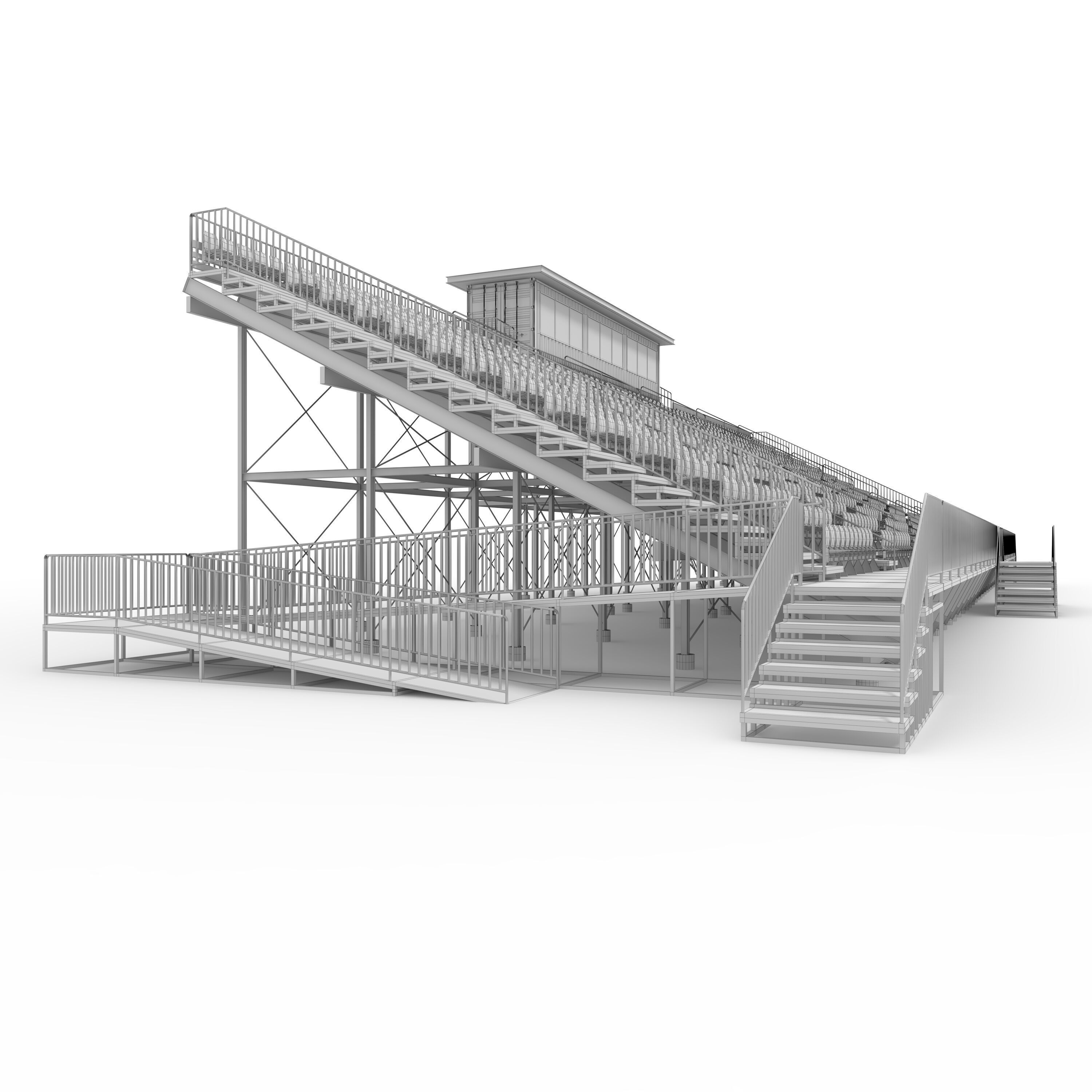 Bleachers 46 3D model_27