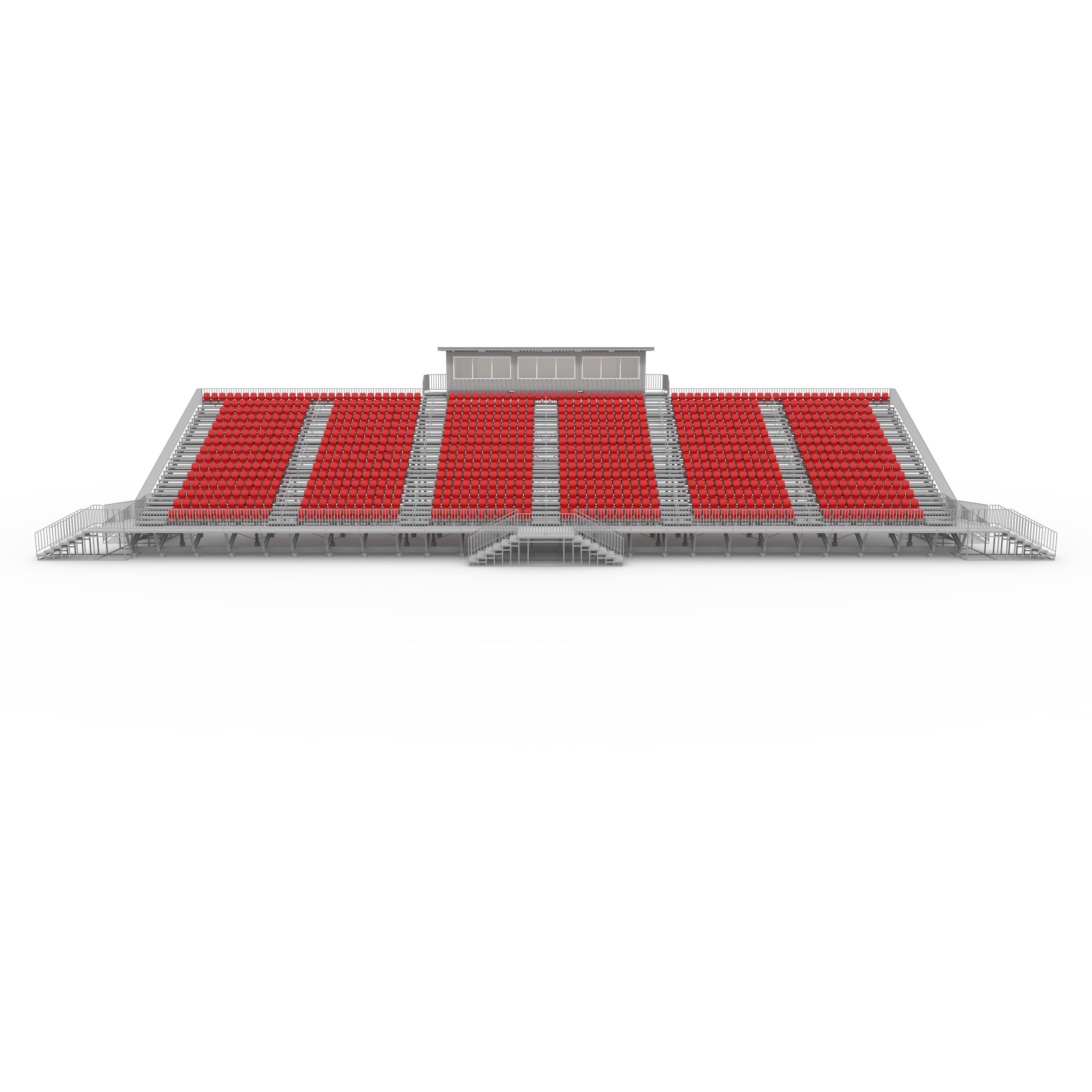 Bleachers 46 3D model_4